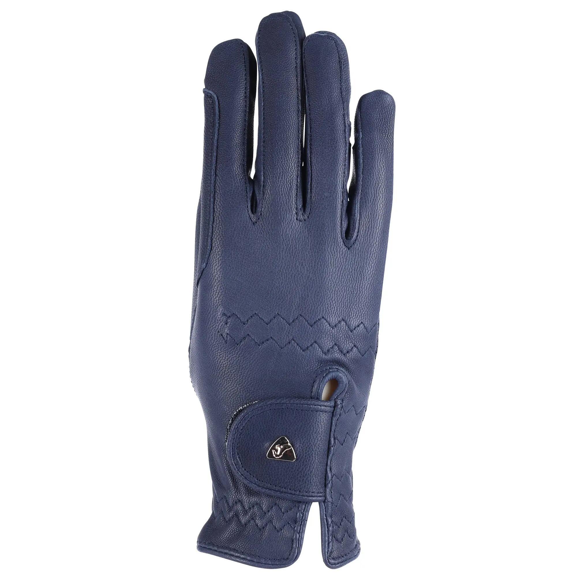 Gants D´équitation Femme (Bleu Marine) 2/3