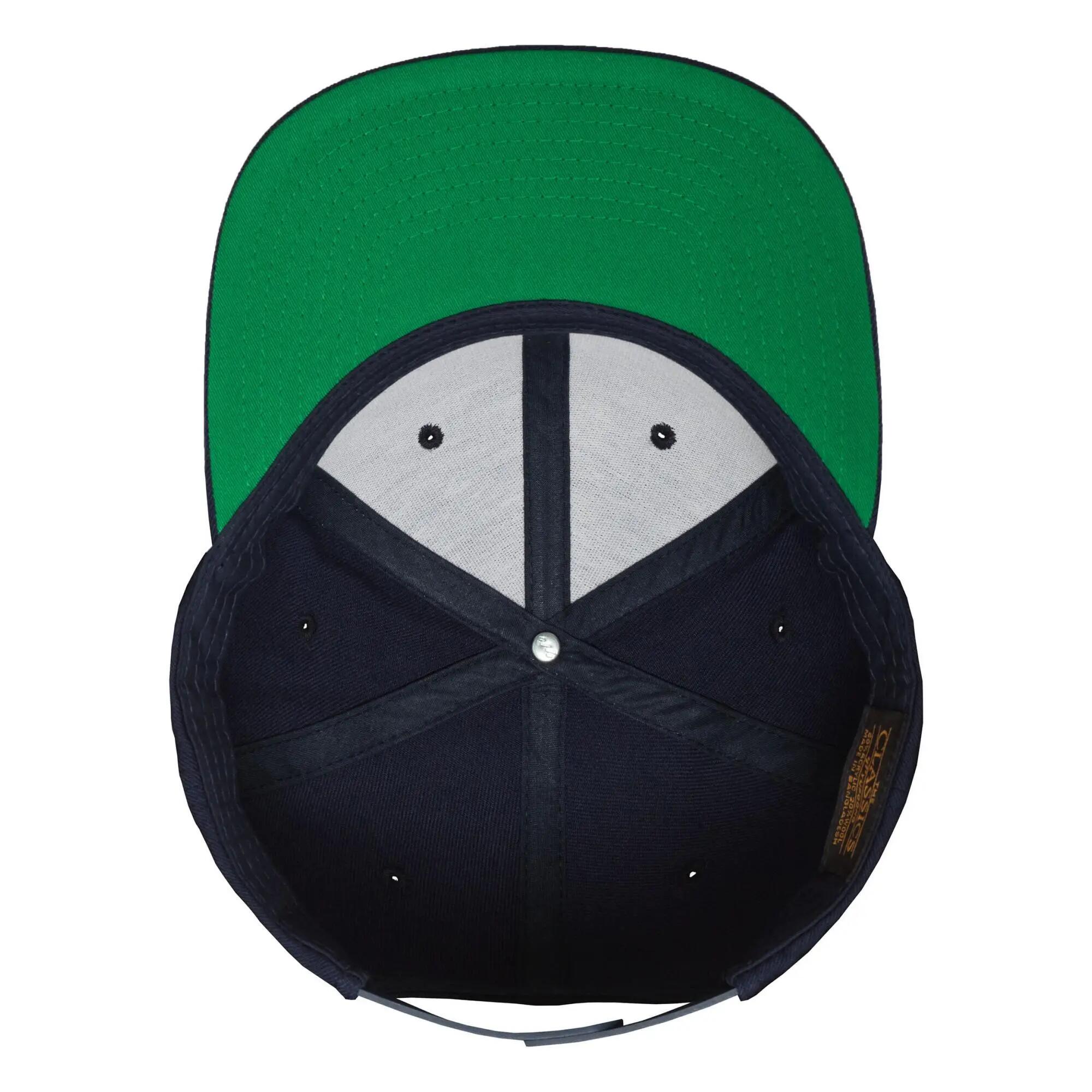 Cappellino Con Visiera Adulto Unisex Flexfit Classic Blu Navy 5/6