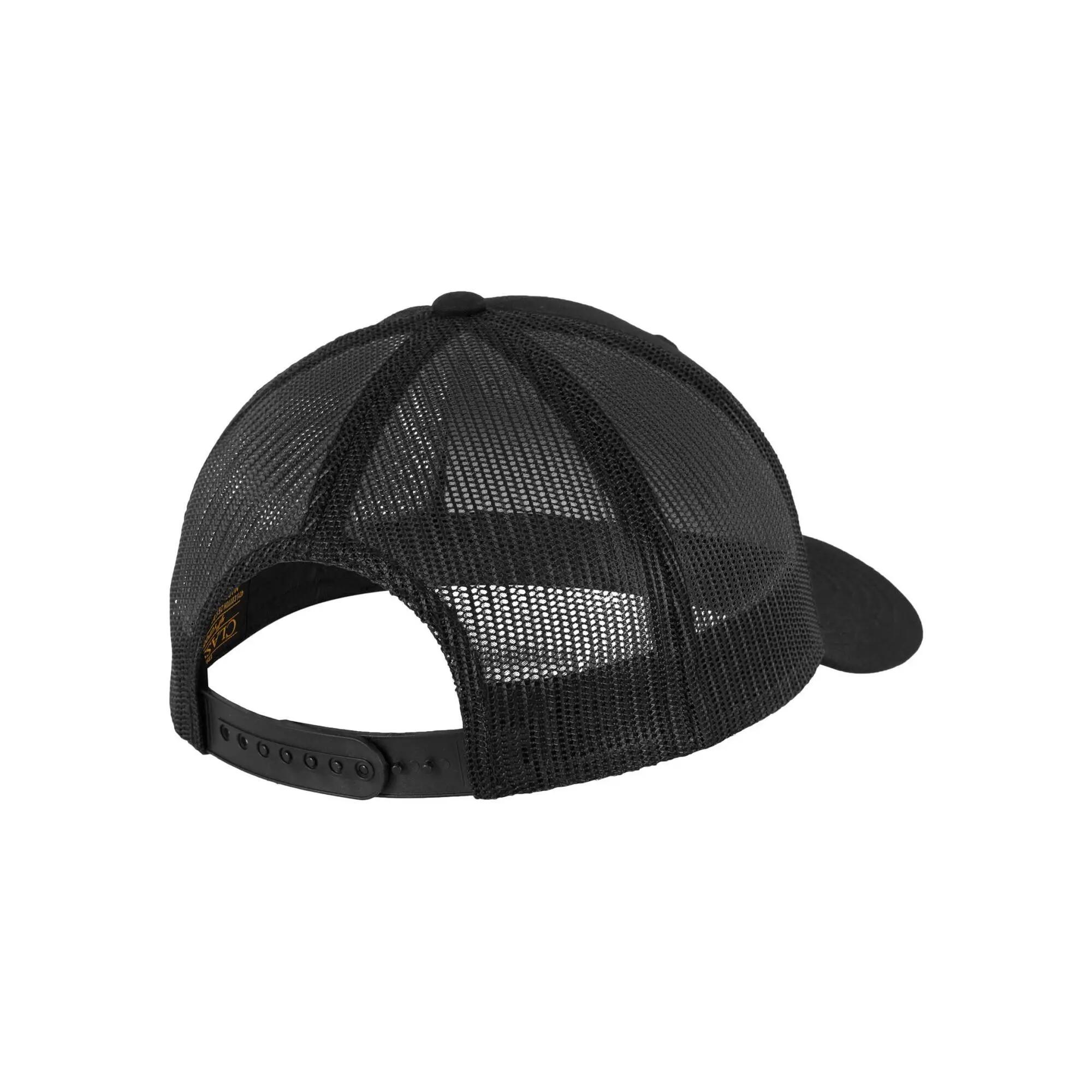 Unisex Retro Trucker Cap voor volwassenen (Zwart) 6/6