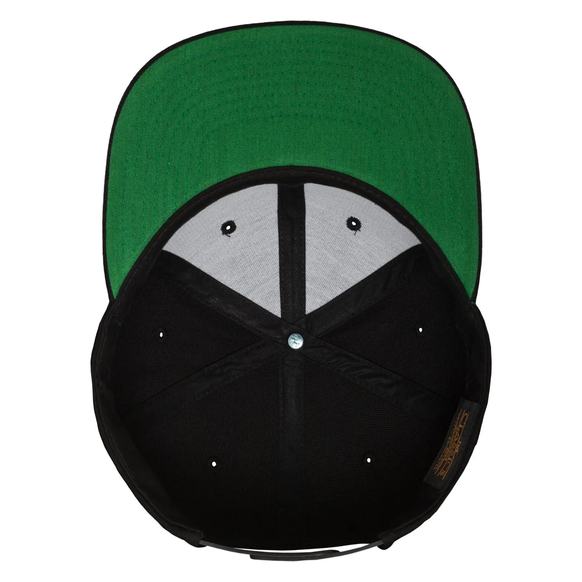 Cappellino Con Visiera Adulto Unisex Flexfit Classic Nero 5/6