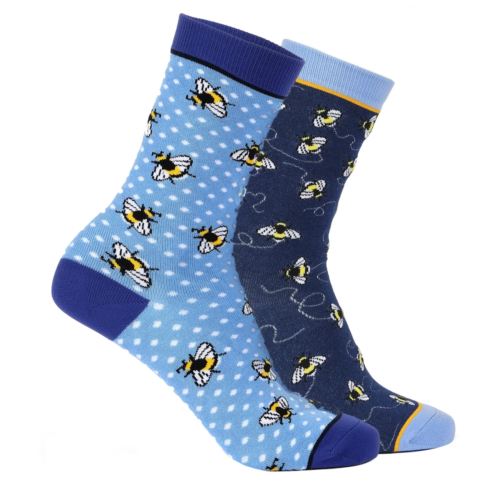 Chaussettes Enfant (Bleu / Jaune / Noir) 3/3