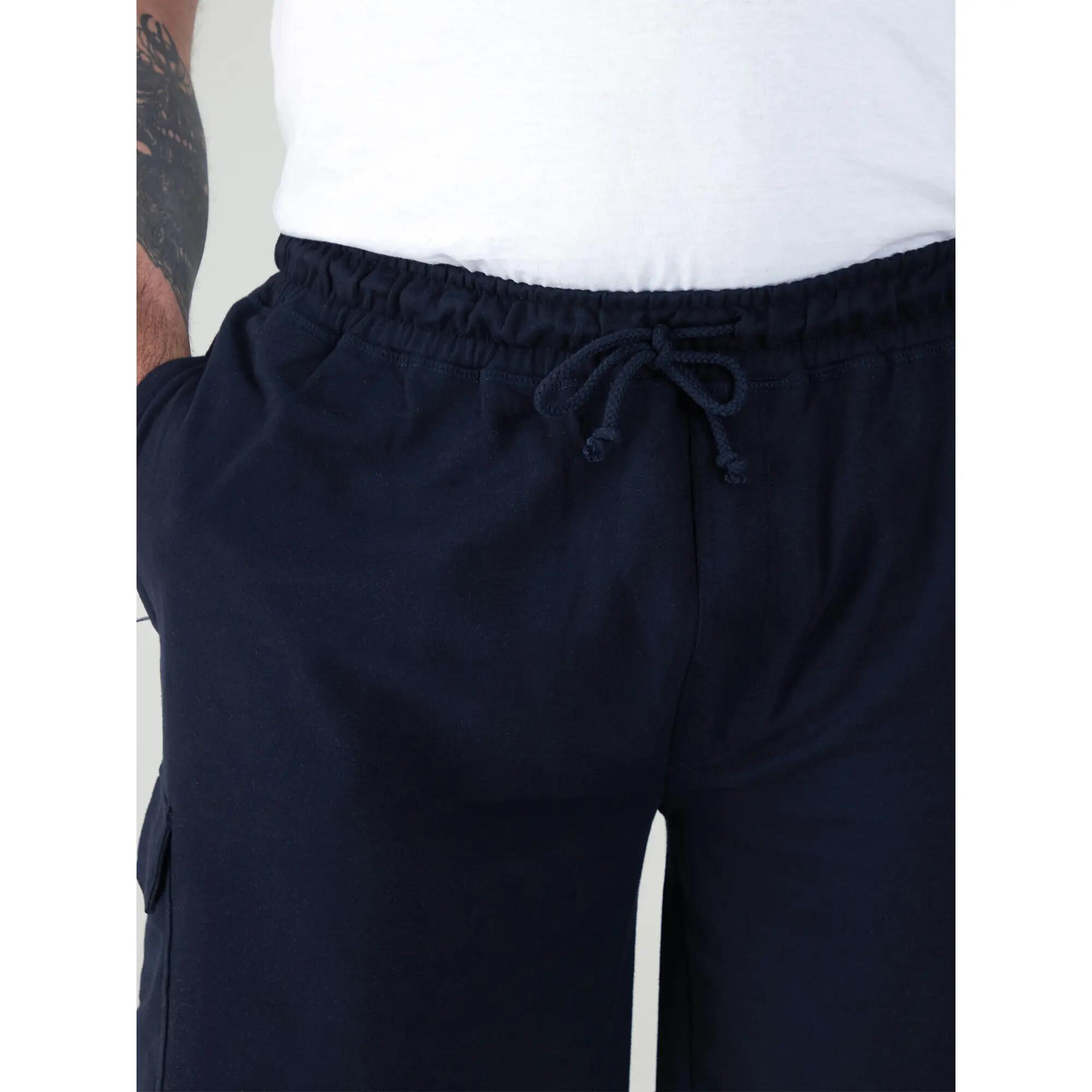 Pantaloncini Cargo Leggera Kingsize Uomo Duke D555 John Blu Navy 5/6