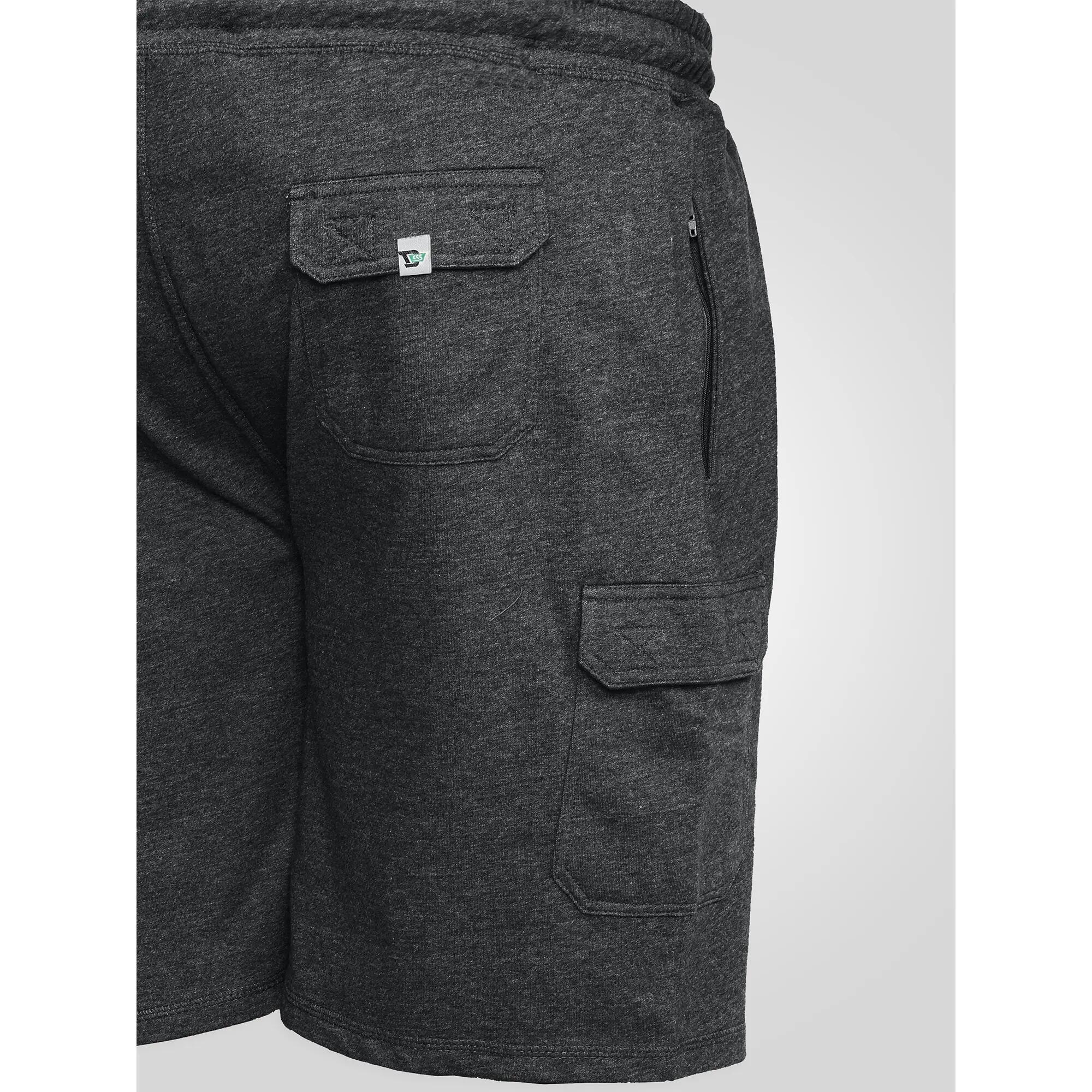 D555 Short Léger À Poches Grande Taille JOHN Homme (Gris) 4/6