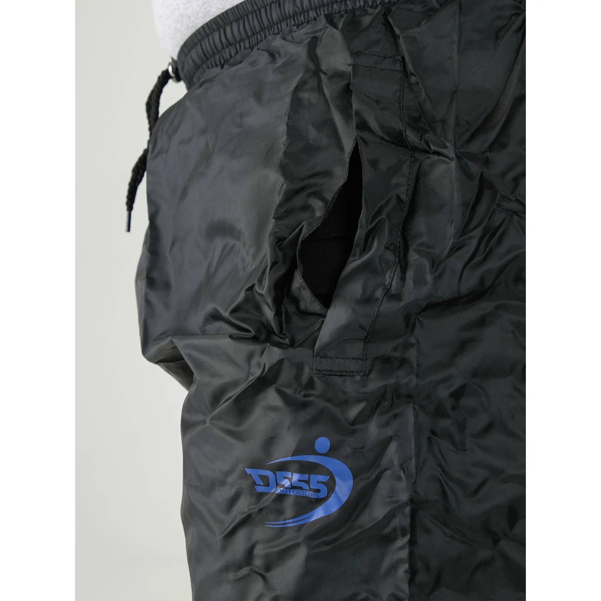 SopraPantaloni Ripiegabile Kingsize Uomo Duke D555 Elba Nero 6/6
