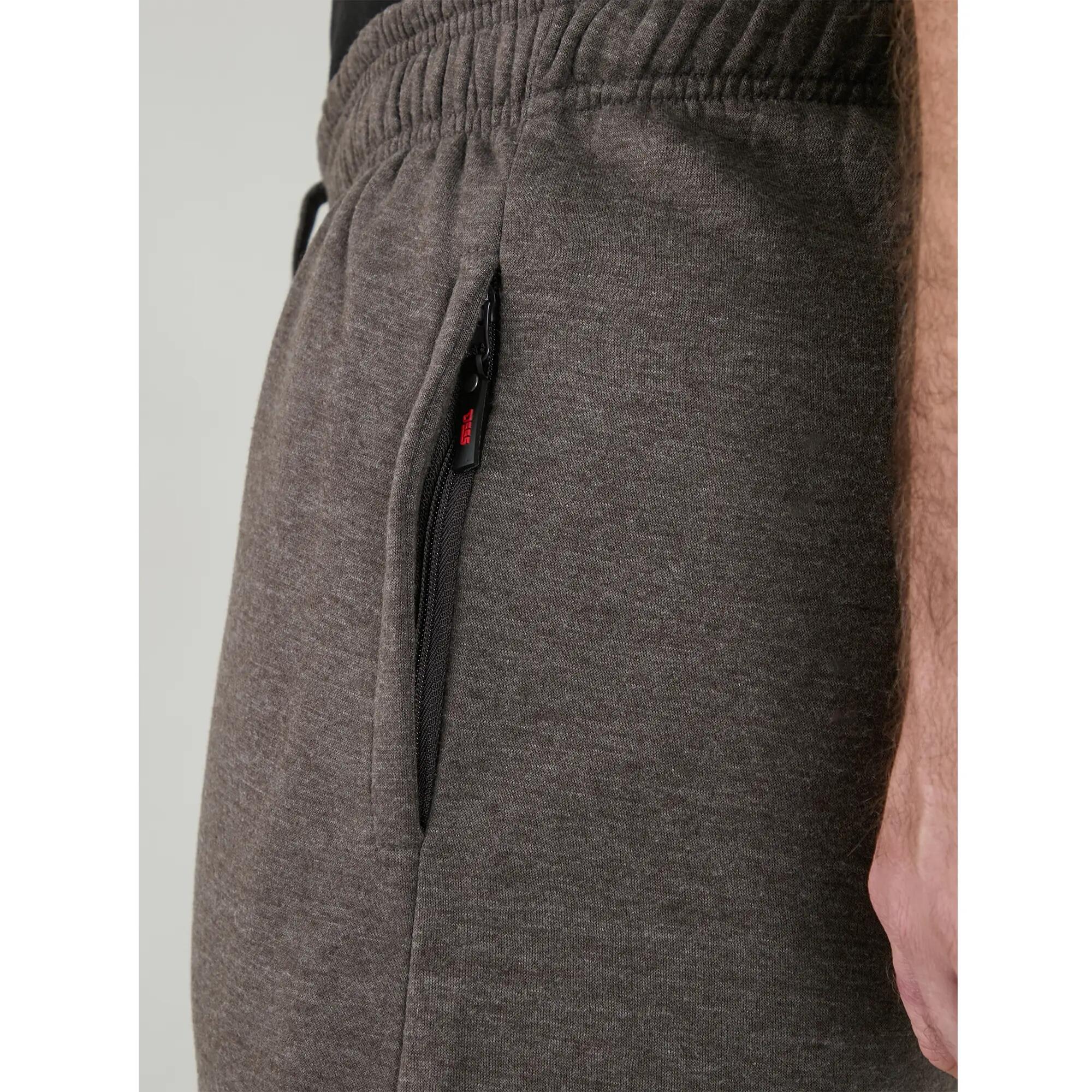 Mens D555 Albert Rockford Open Hem Kingsize Jogging Bottoms (Grey) 6/6