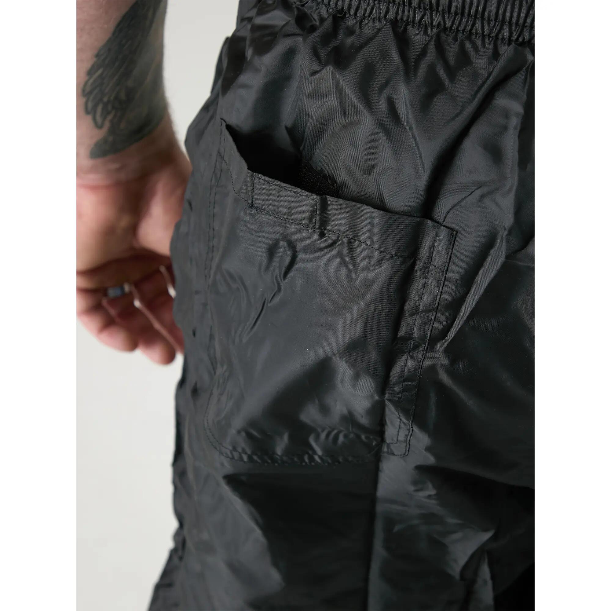 SopraPantaloni Ripiegabile Kingsize Uomo Duke D555 Elba Nero 5/6
