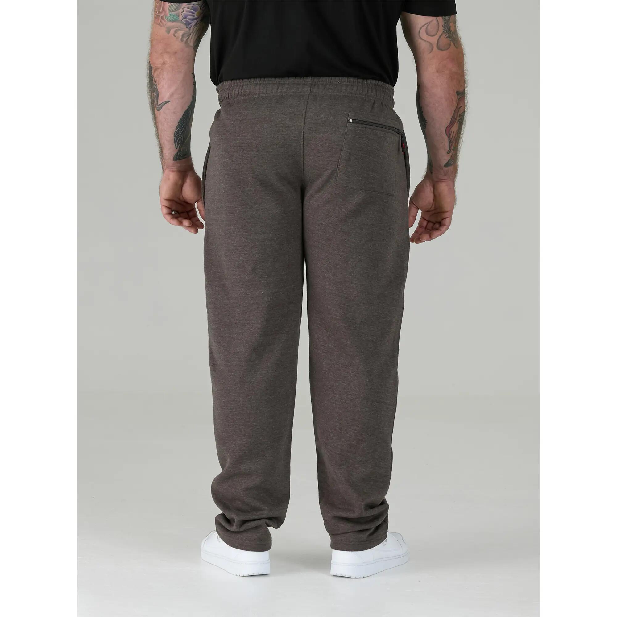 Mens D555 Albert Rockford Open Hem Kingsize Jogging Bottoms (Grey) 5/6