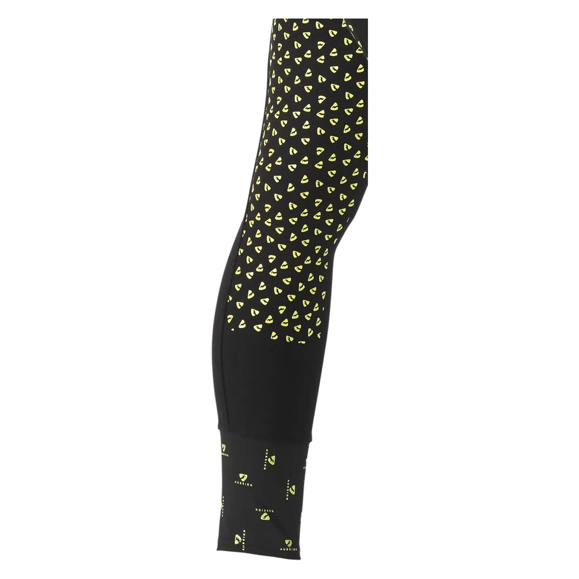 Reithose Northwick Damen Schwarz/Lime 2/2