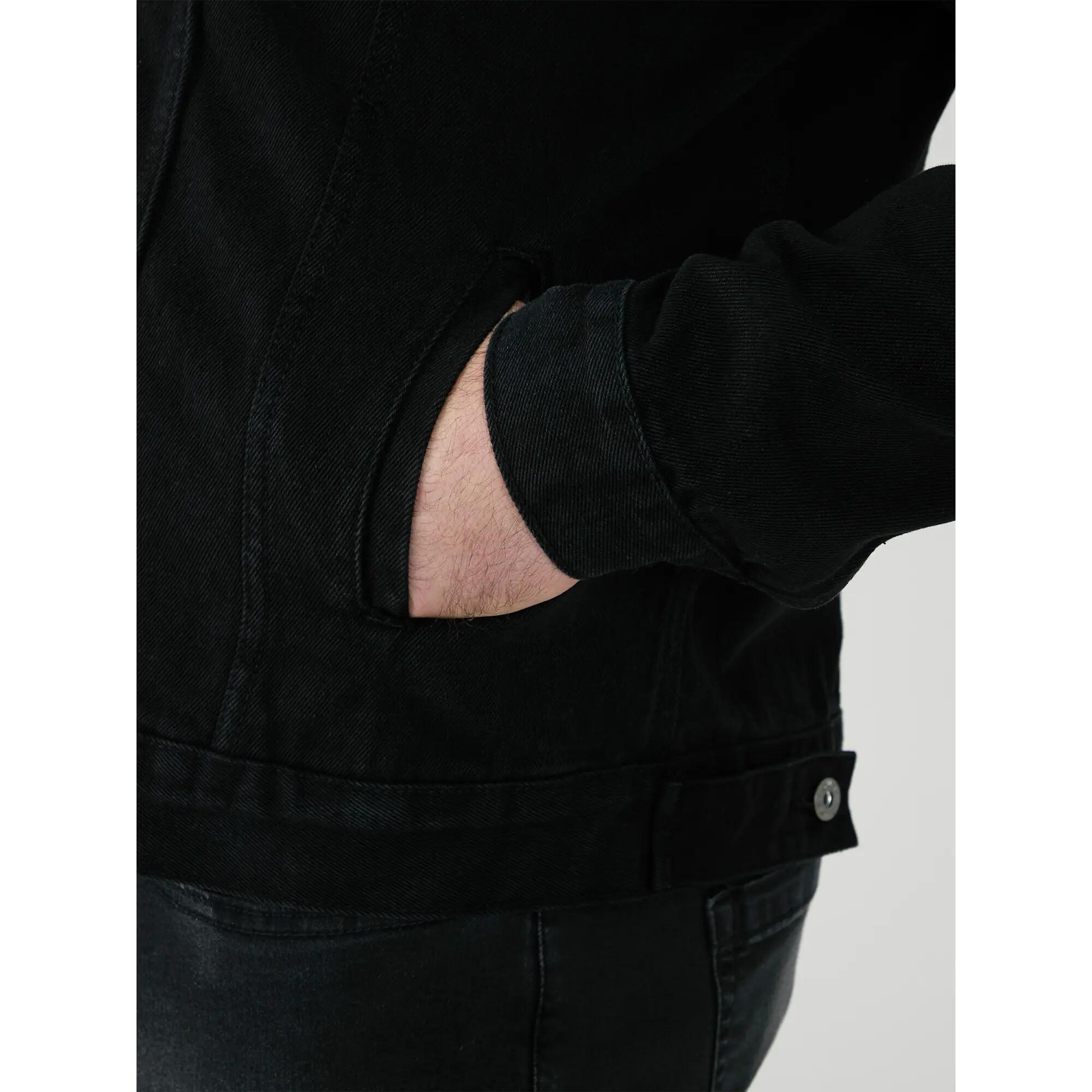 Giacca Kingsize Occidentale Uomo Duke D555 London Trucker Nero 6/6