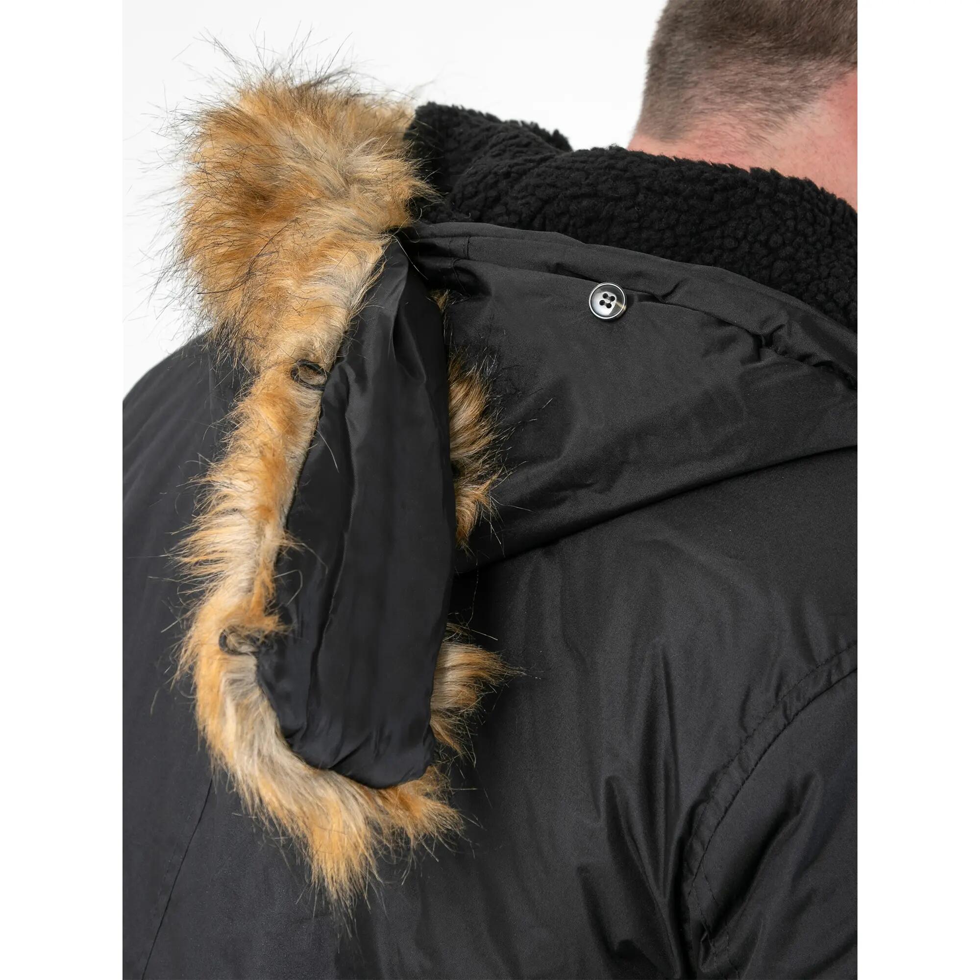 Parka Kingsize Uomo Duke D555 Lovett Nero 6/6