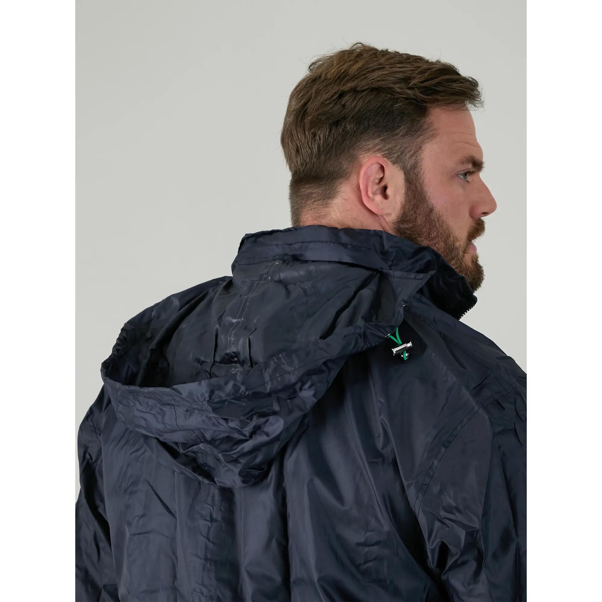 Mens D555 Zac Packaway Kingsize Waterproof Jacket (Navy) 6/6