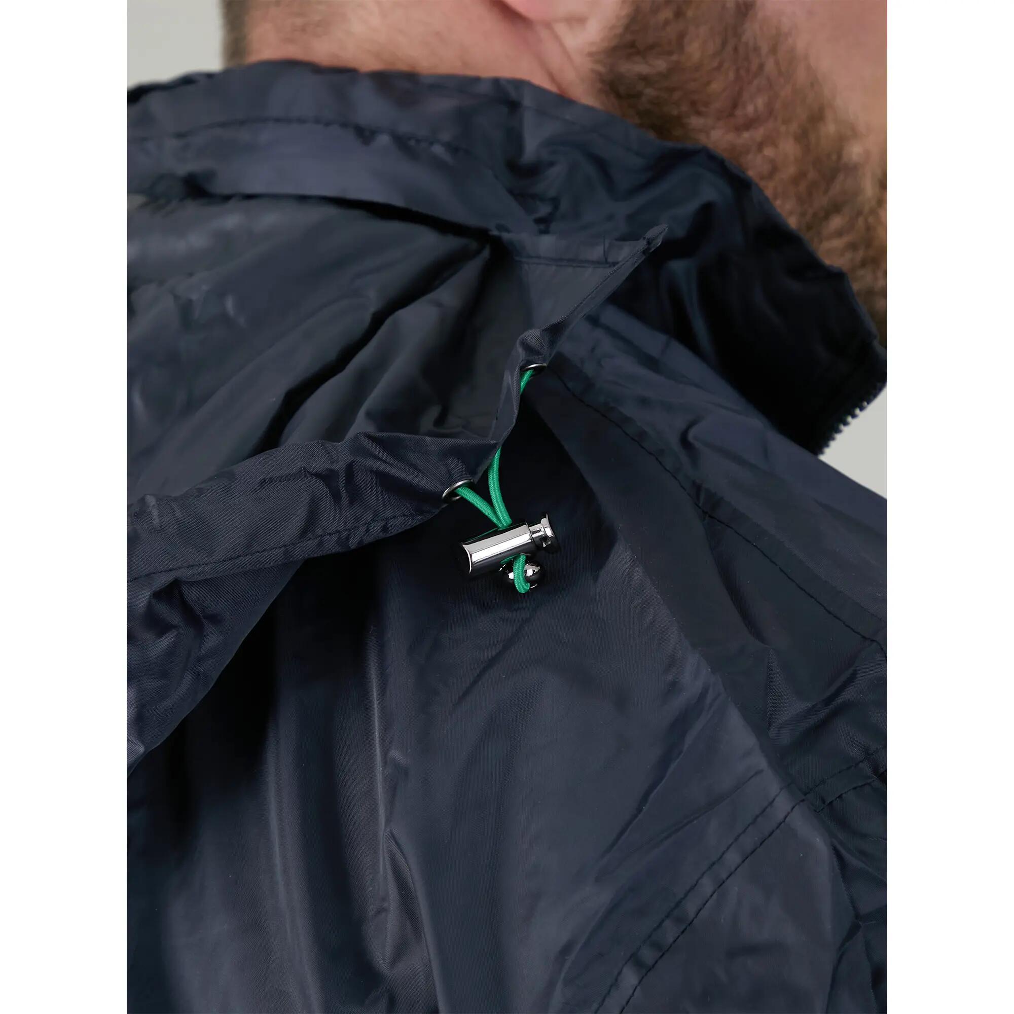 Mens D555 Zac Packaway Kingsize Waterproof Jacket (Navy) 5/6