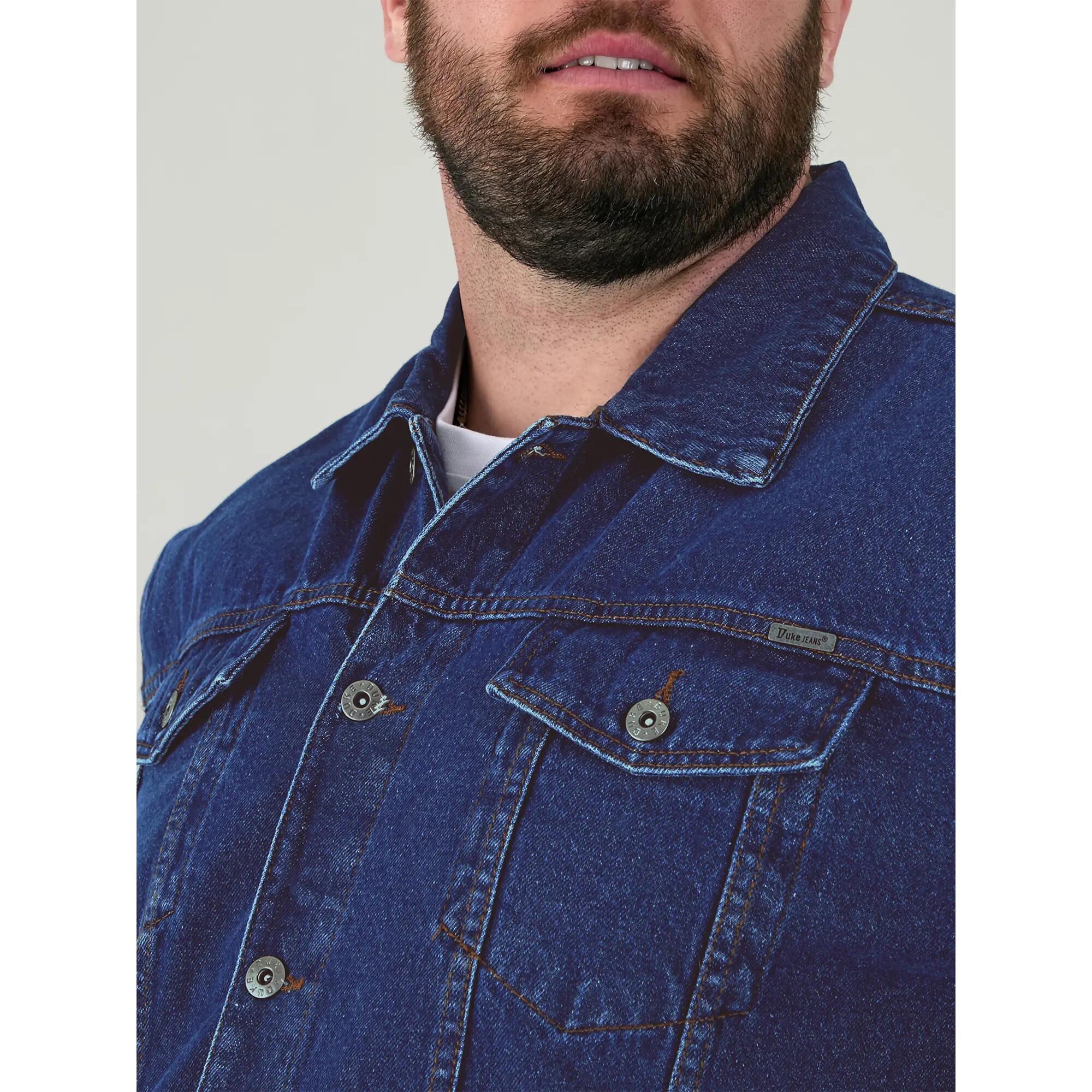 Giacca Uomo Duke D555 London Trucker Jeans Chiaro 5/6