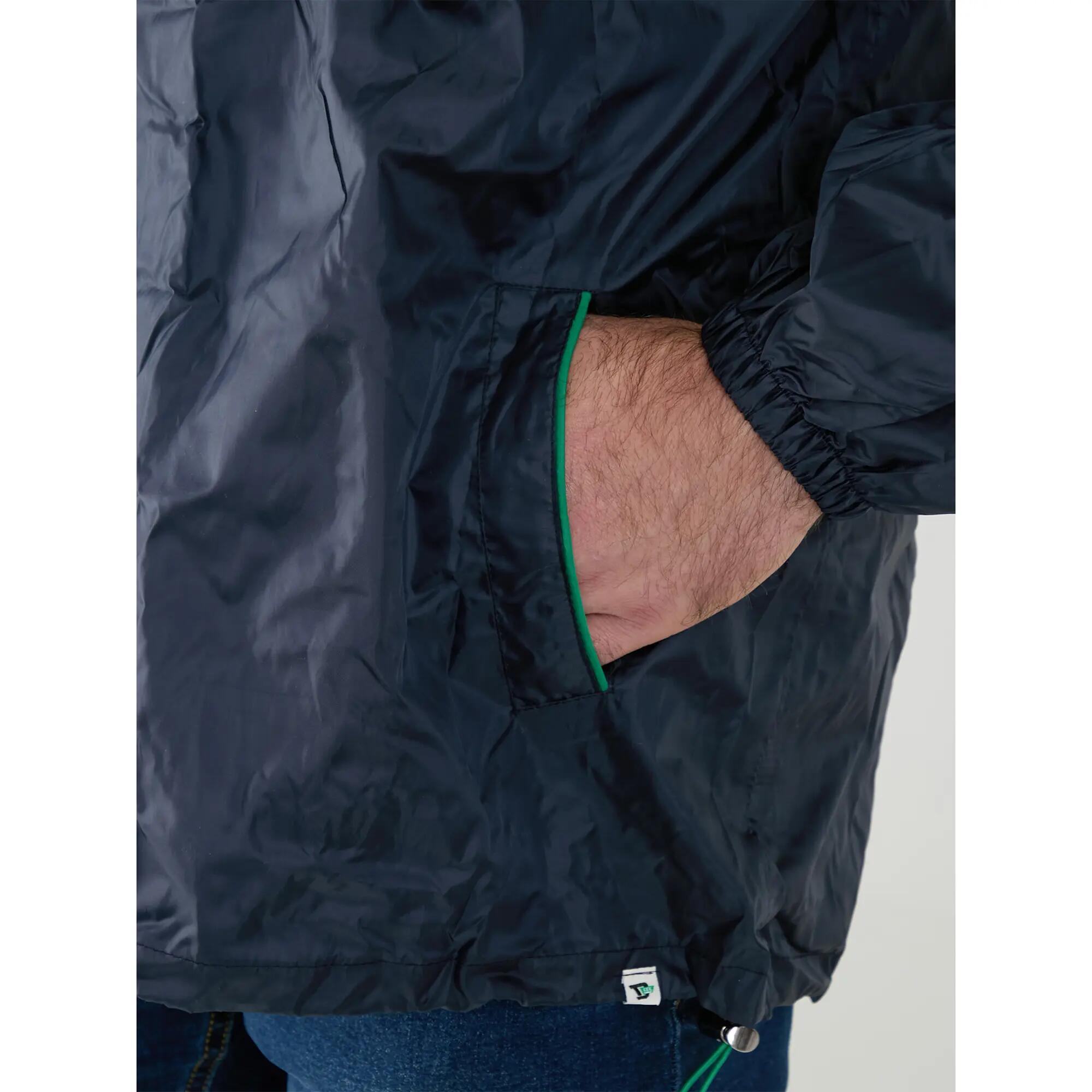 Mens D555 Zac Packaway Kingsize Waterproof Jacket (Navy) 4/6