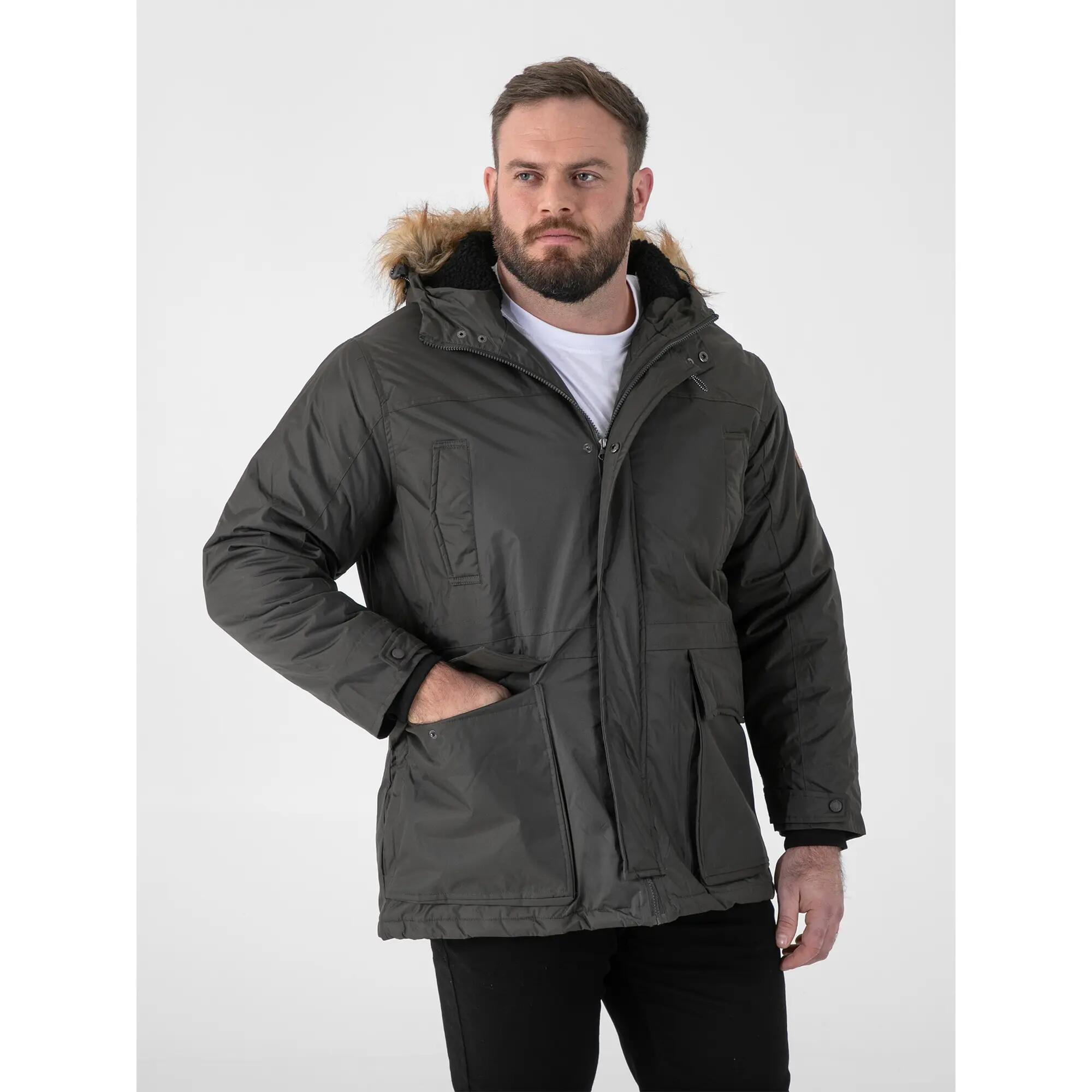 "D555 Lovett 1" Jacke für Herren Khakigrau 6/6