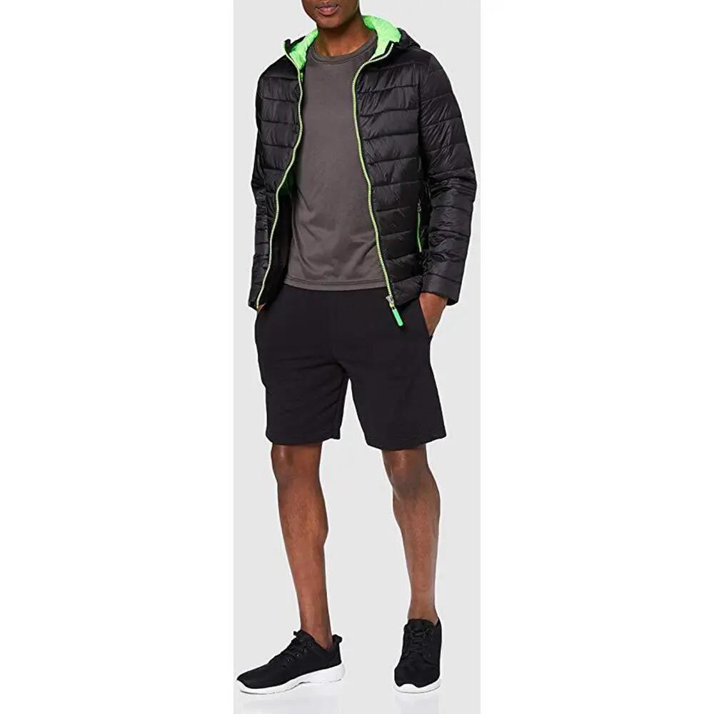 Urban Snowbid Giacca Imbottita Con Cappuccio Uomo Result Nero/Lime 7/7