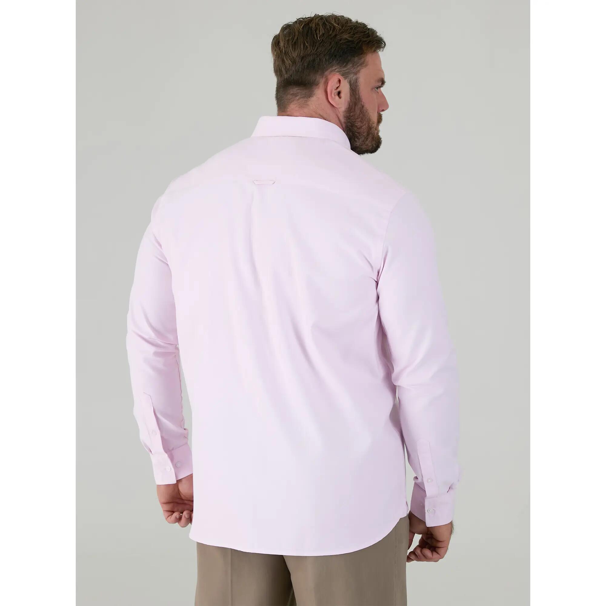 Camicia Kingsize Manica Lunga Uomo Duke D555 Richard Rosa 5/6