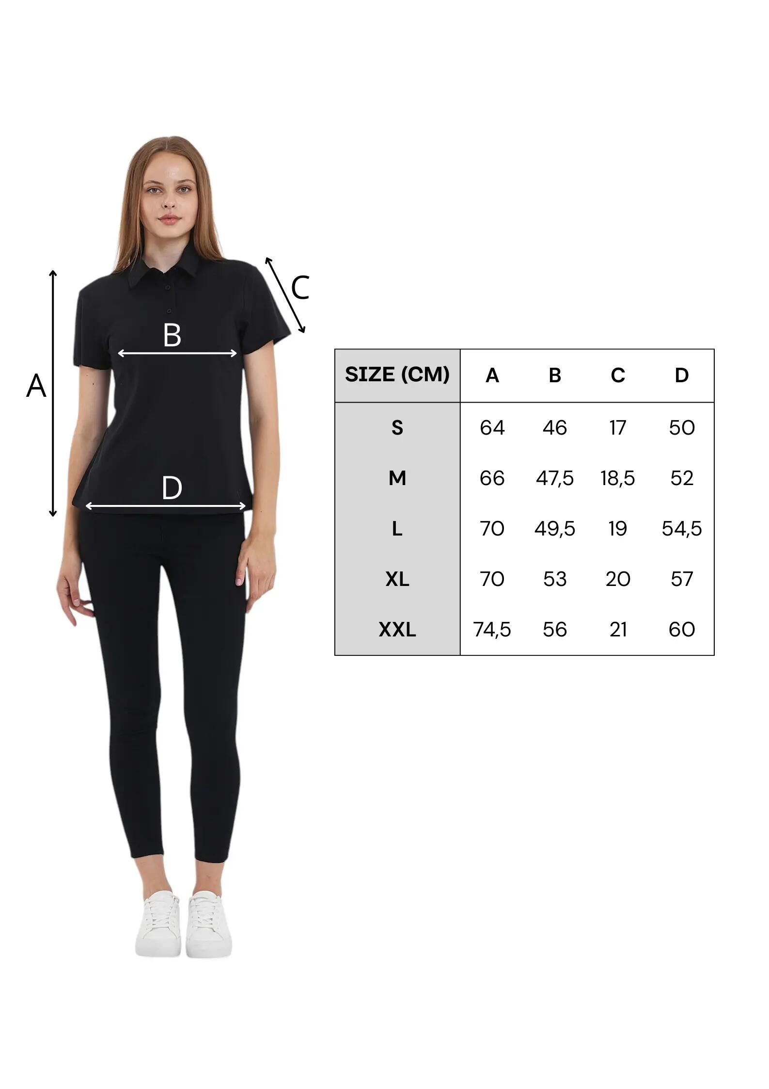 Polo koszulka z 100% wełny merino (170 g/m² - Piqué)) L, Czarny 2/7