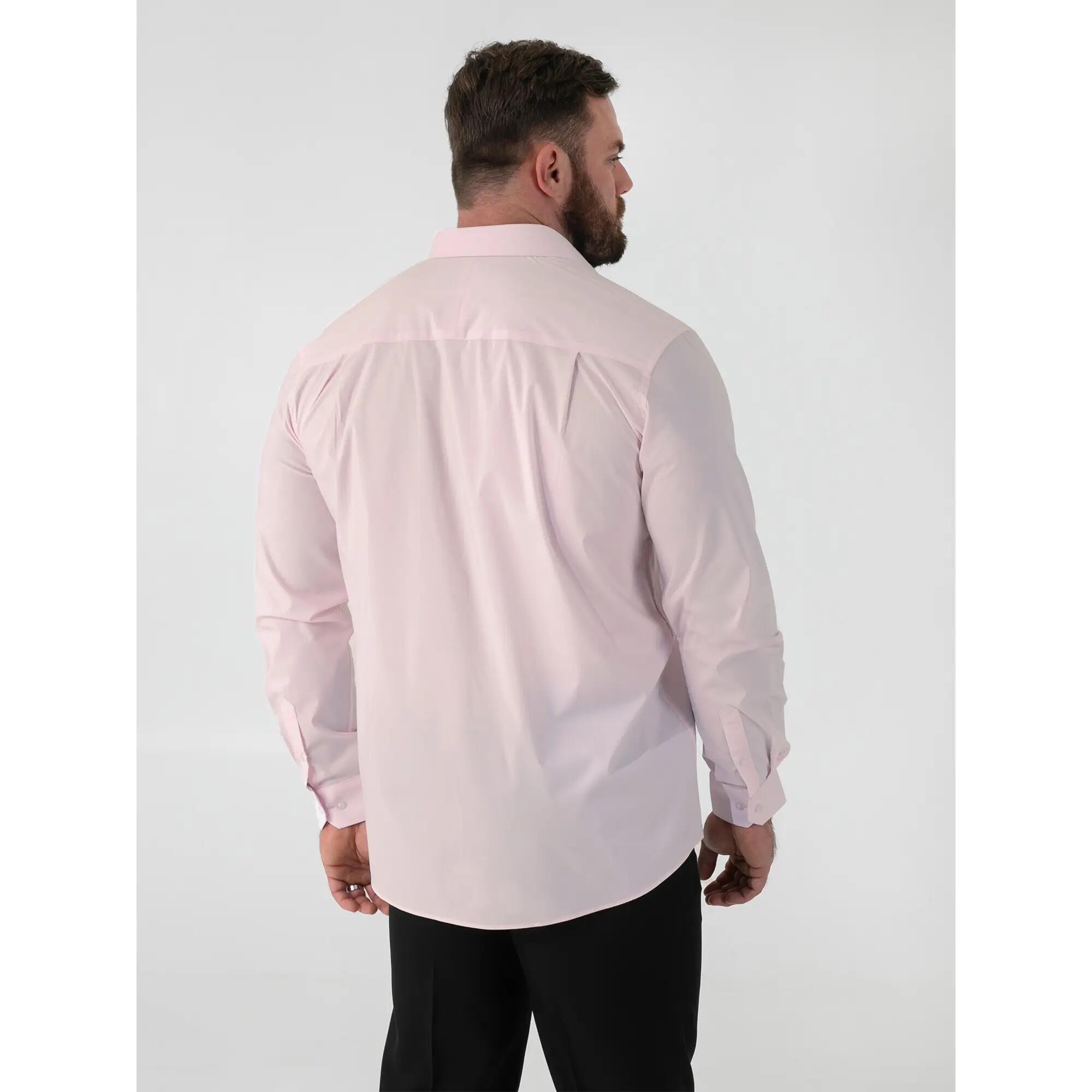 "Oliver D555" Hemd für , Stretch Herren Blassrosa 5/6
