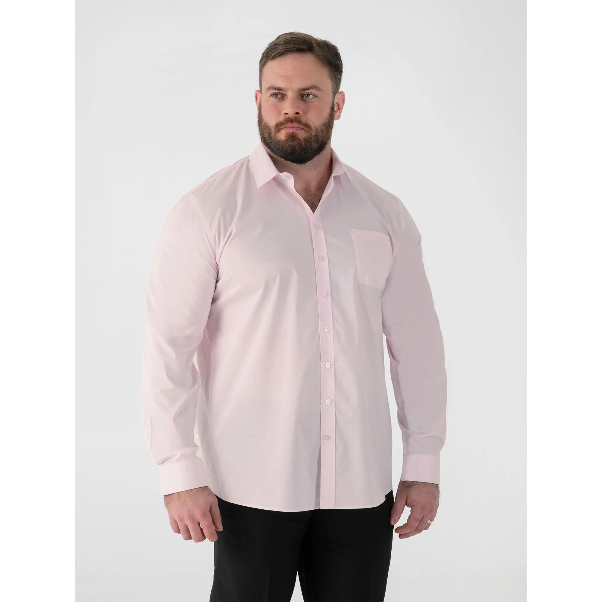 "Oliver D555" Hemd für , Stretch Herren Blassrosa 4/6
