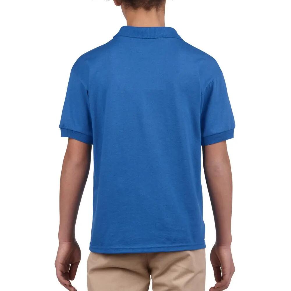 Camisa Pólo Criança Unisex Jersey (Royal) 5/5