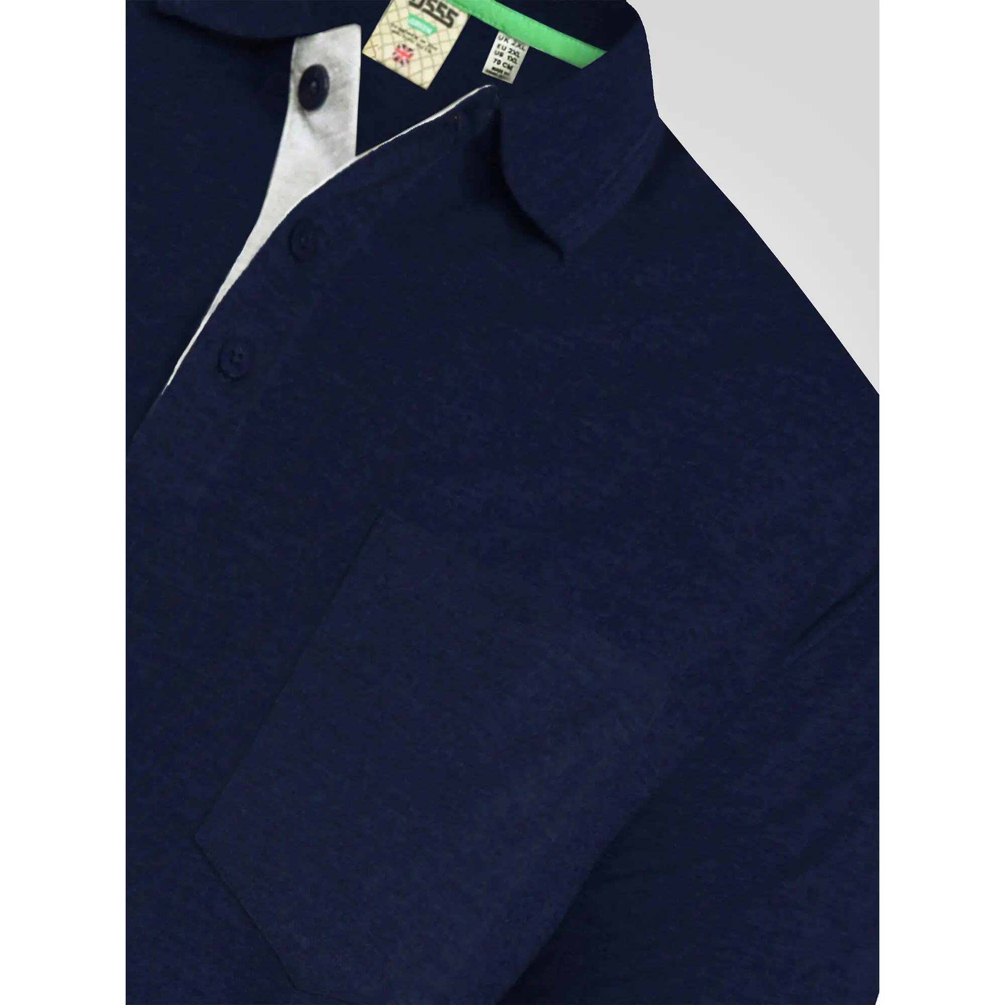 Maglietta Polo Kingsize Uomo Duke D555 Grant Blu Navy 6/7