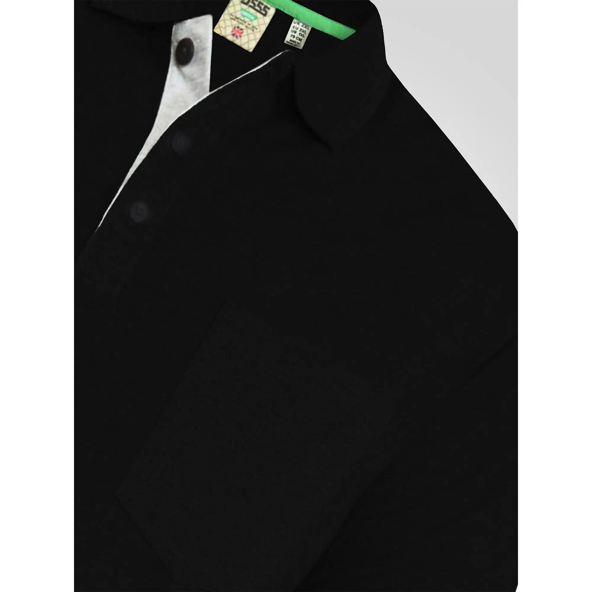 Maglietta Polo Kingsize Uomo Duke D555 Grant Nero 4/7