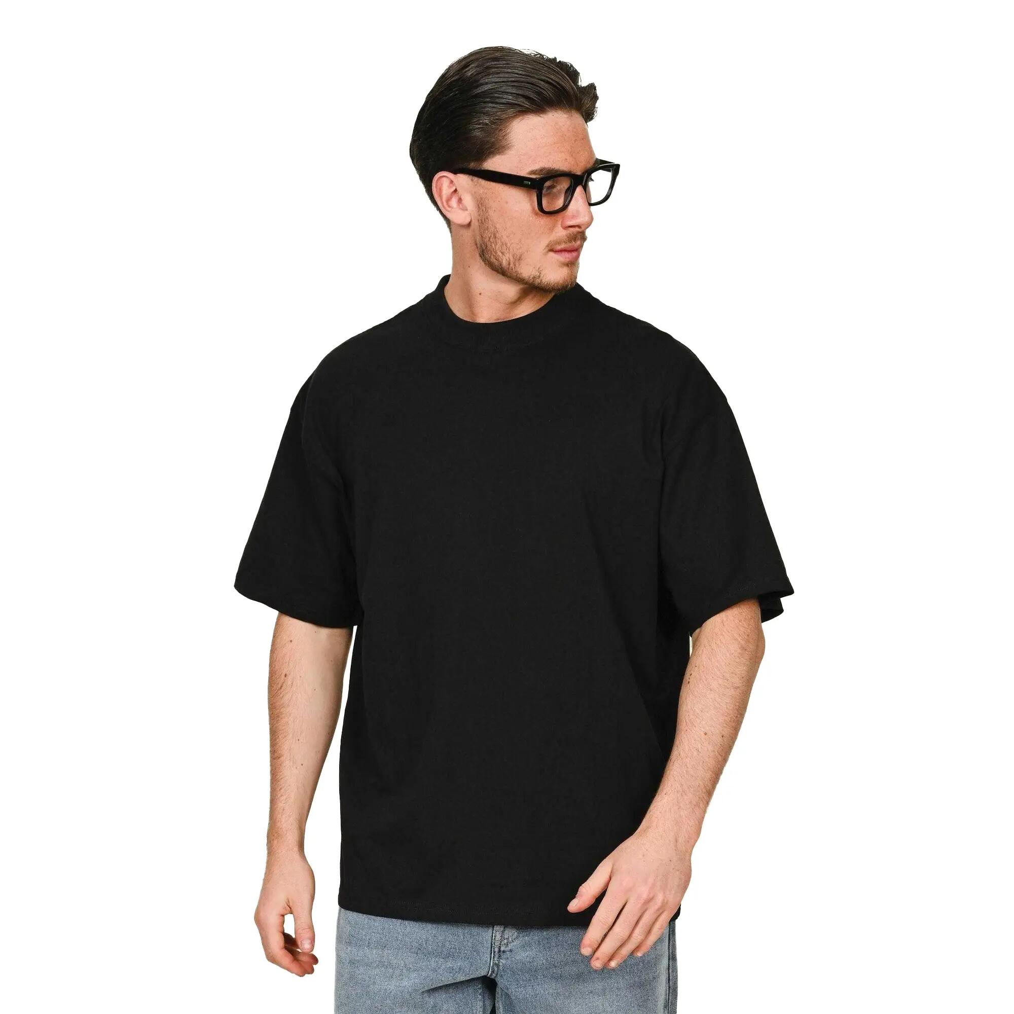 Casual Classics Unisex Adult Combed Ringspun Cotton Extended Neckline Oversized