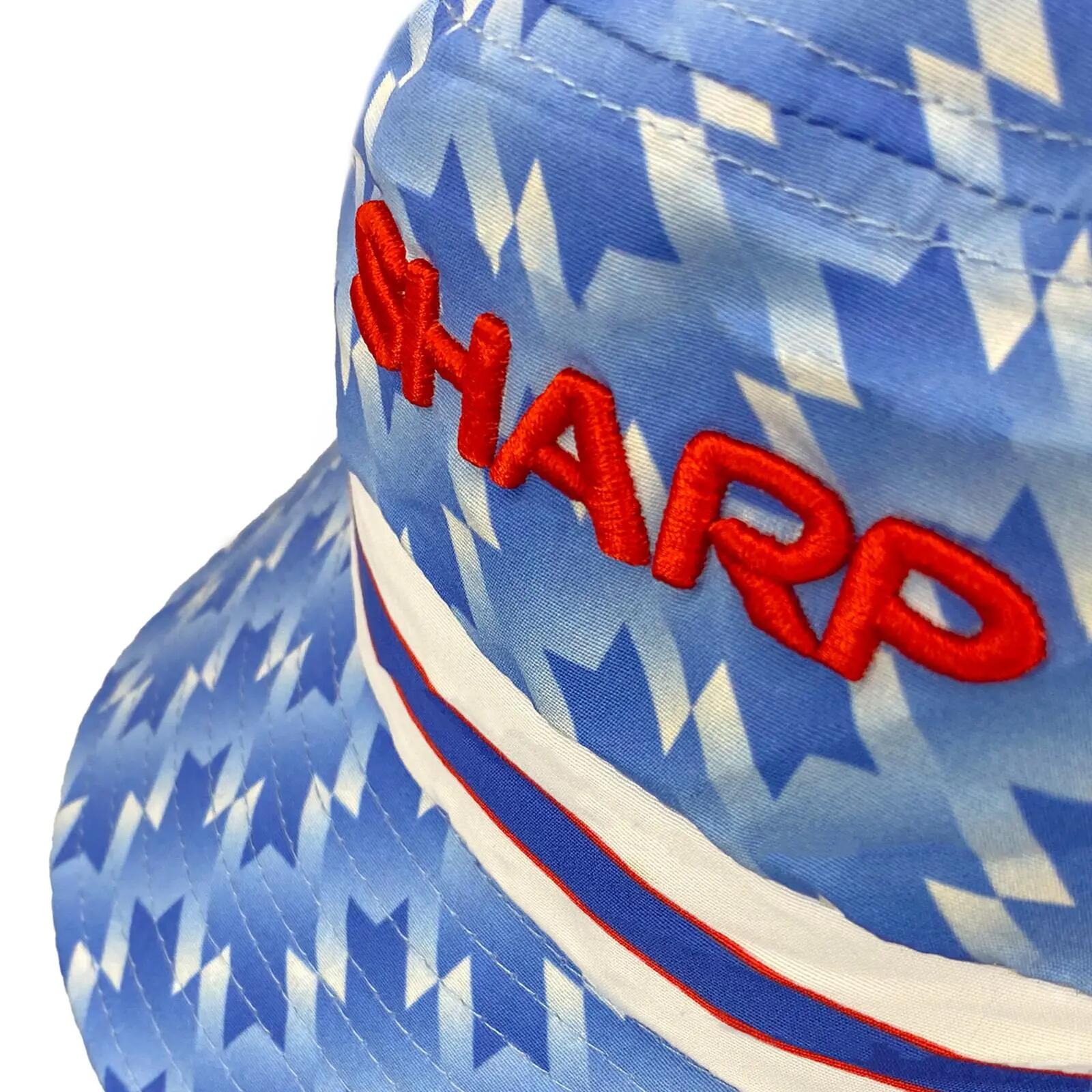 United 1990 Retro Bucket Hat (Blue) 6/6