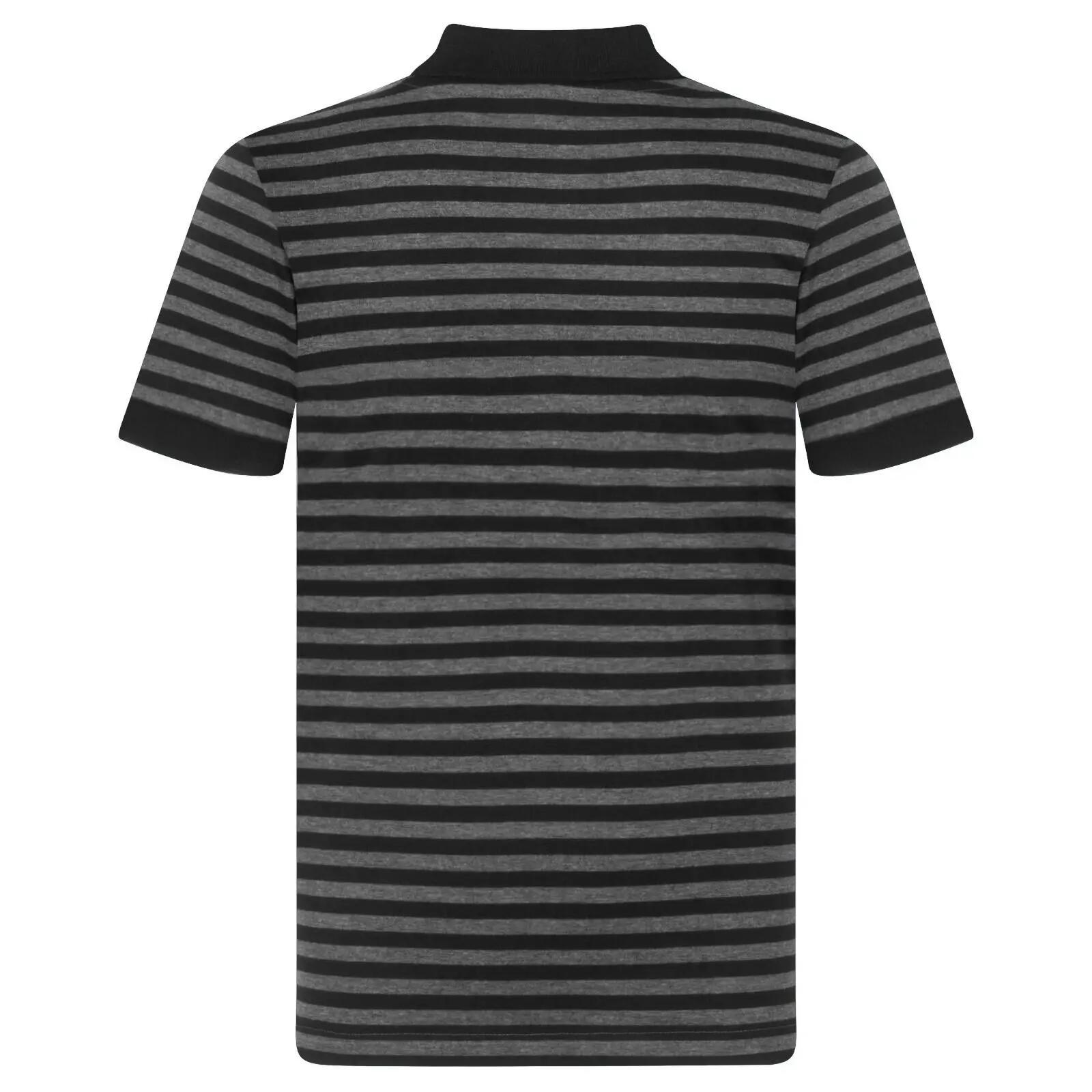 Poloshirt für Herren Schwarz/Grau 5/5