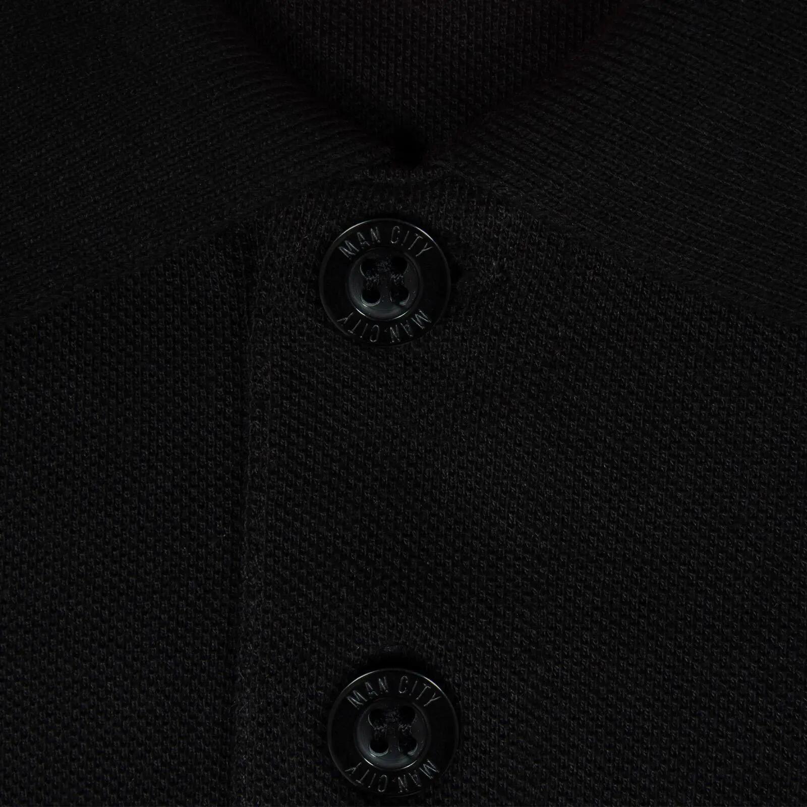 Poloshirt für Herren Schwarz 5/6