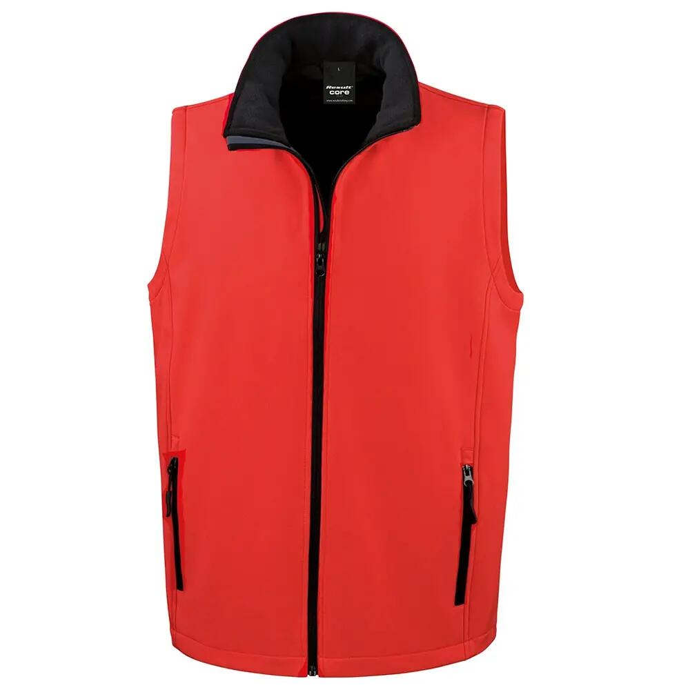 Result Mens Printable Softshell Body Warmer