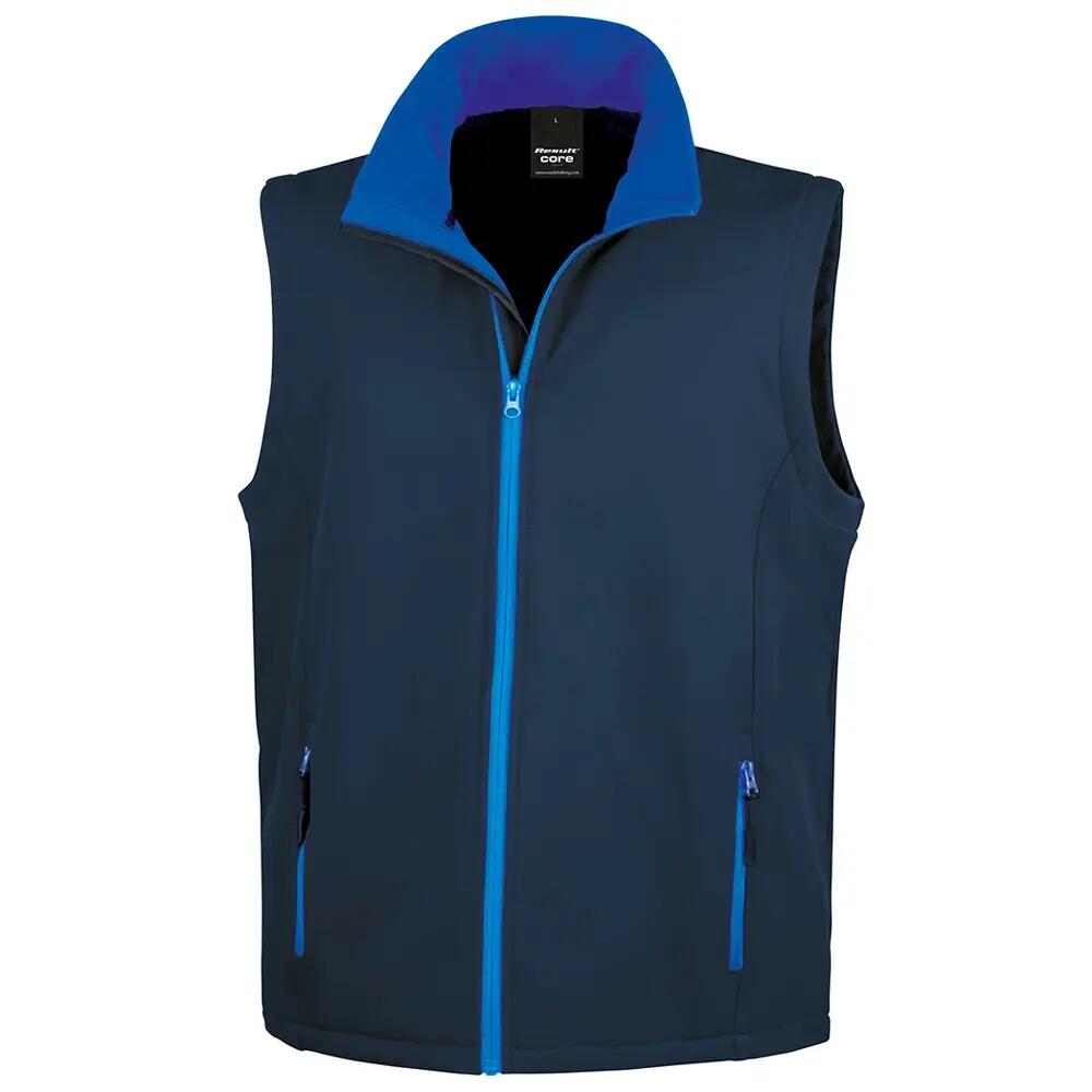 Result Mens Printable Softshell Body Warmer