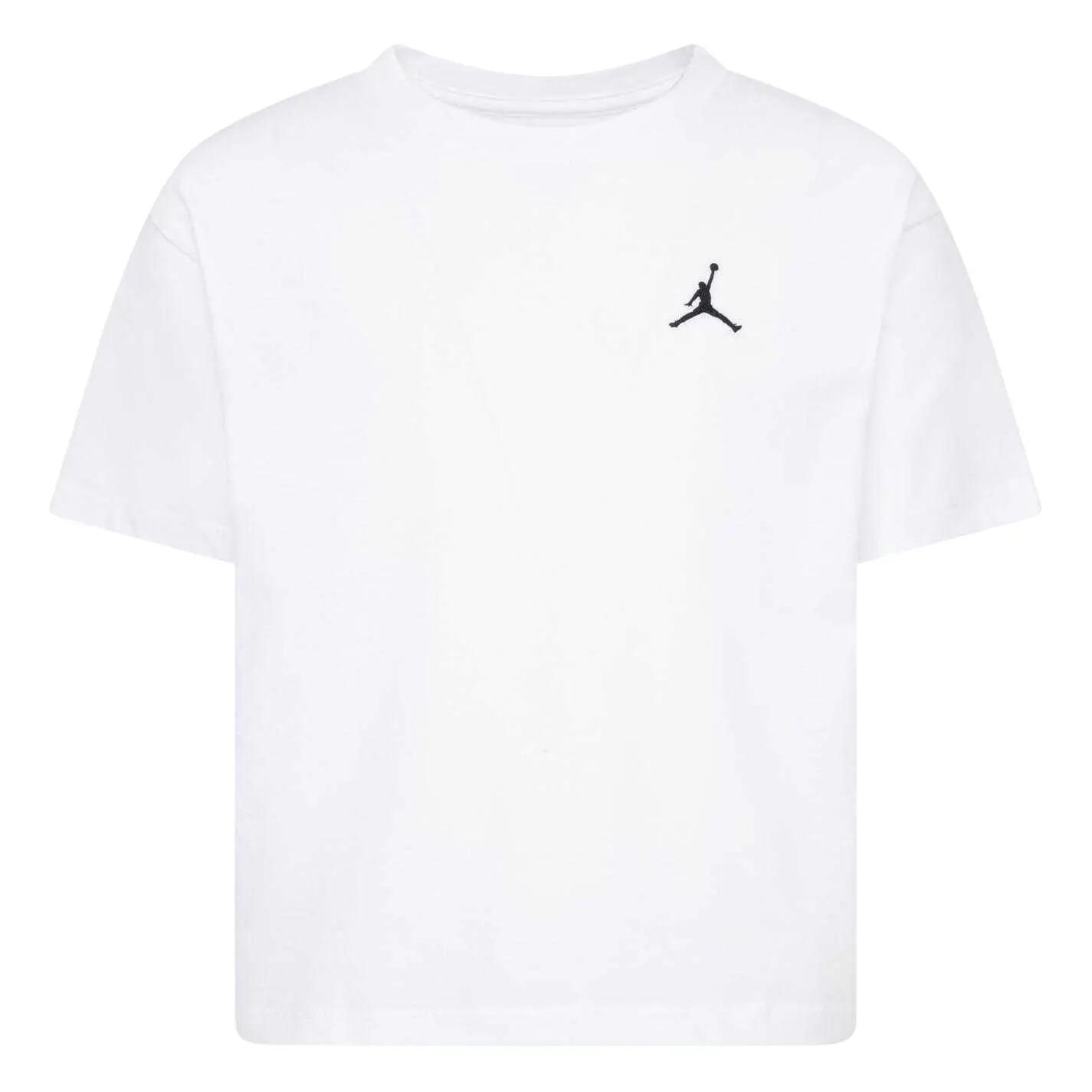 Nike Girls Logo Crop T-Shirt