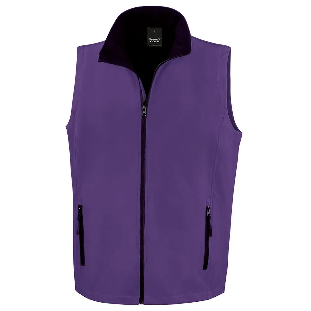 Result Mens Printable Softshell Body Warmer