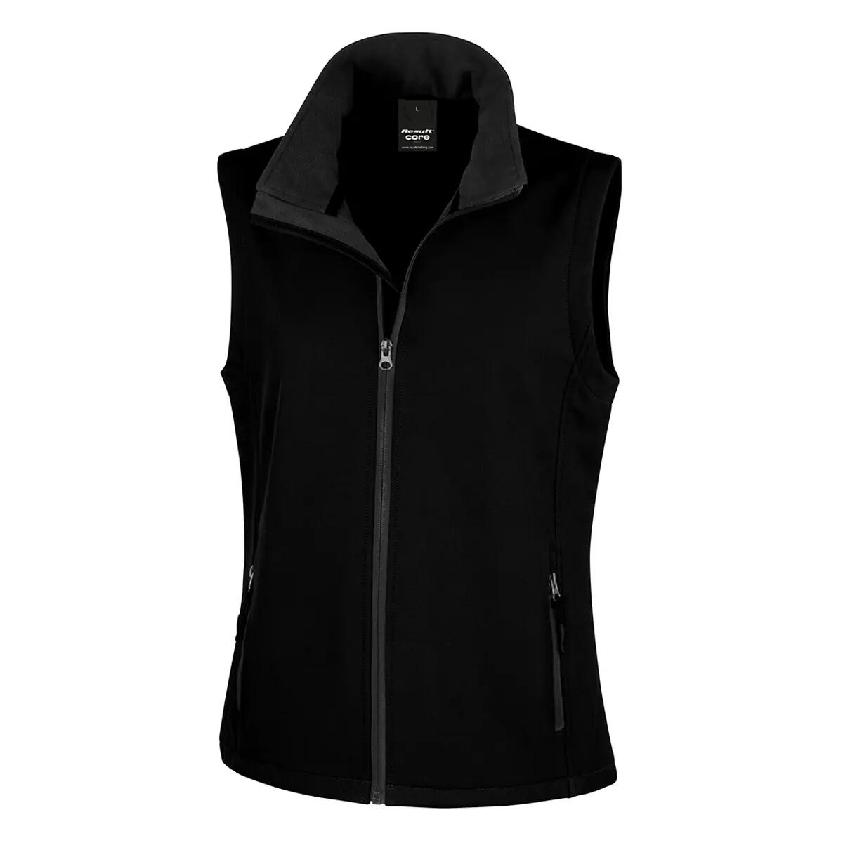Result Womens/Ladies Softshell Body Warmer