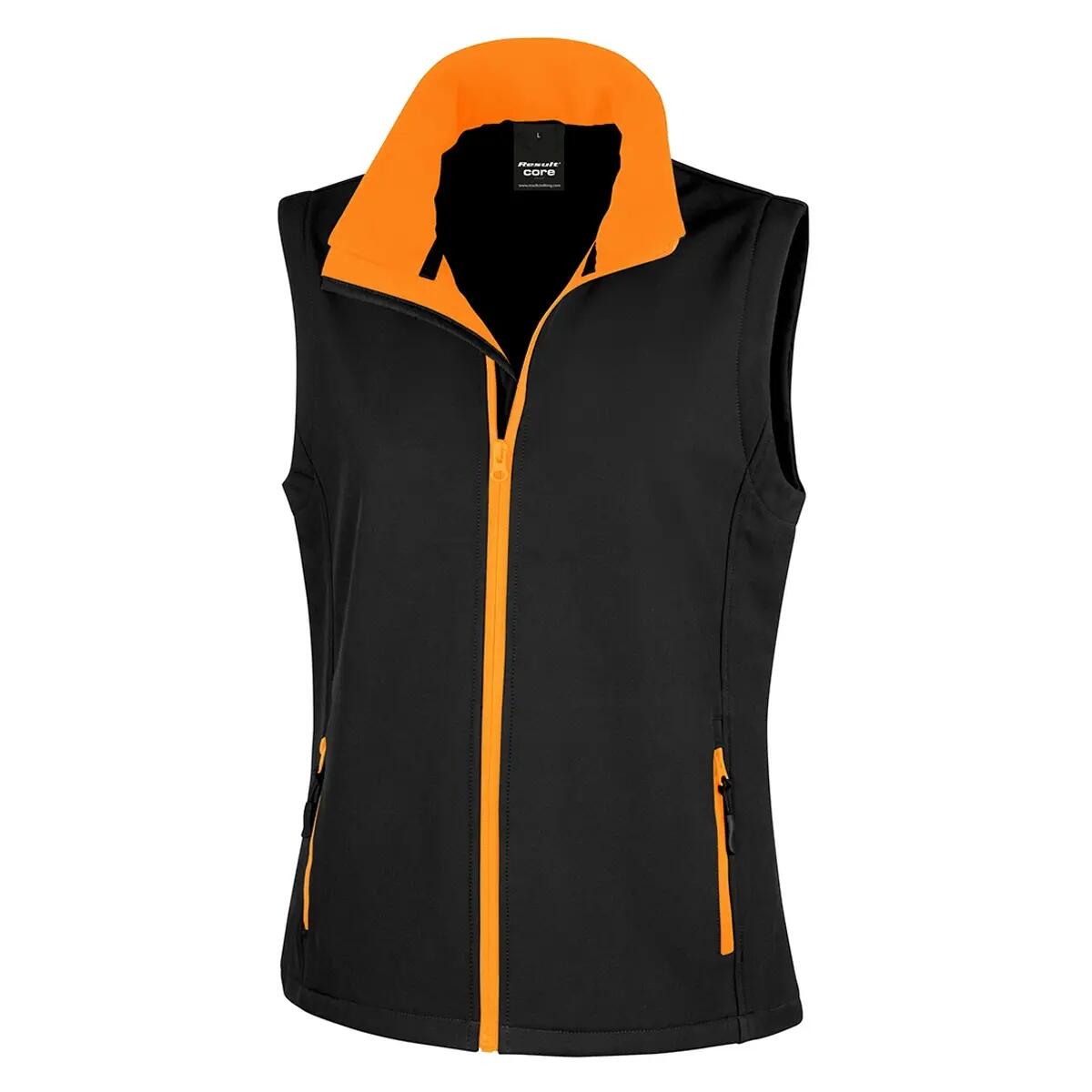 Result Womens/Ladies Softshell Body Warmer