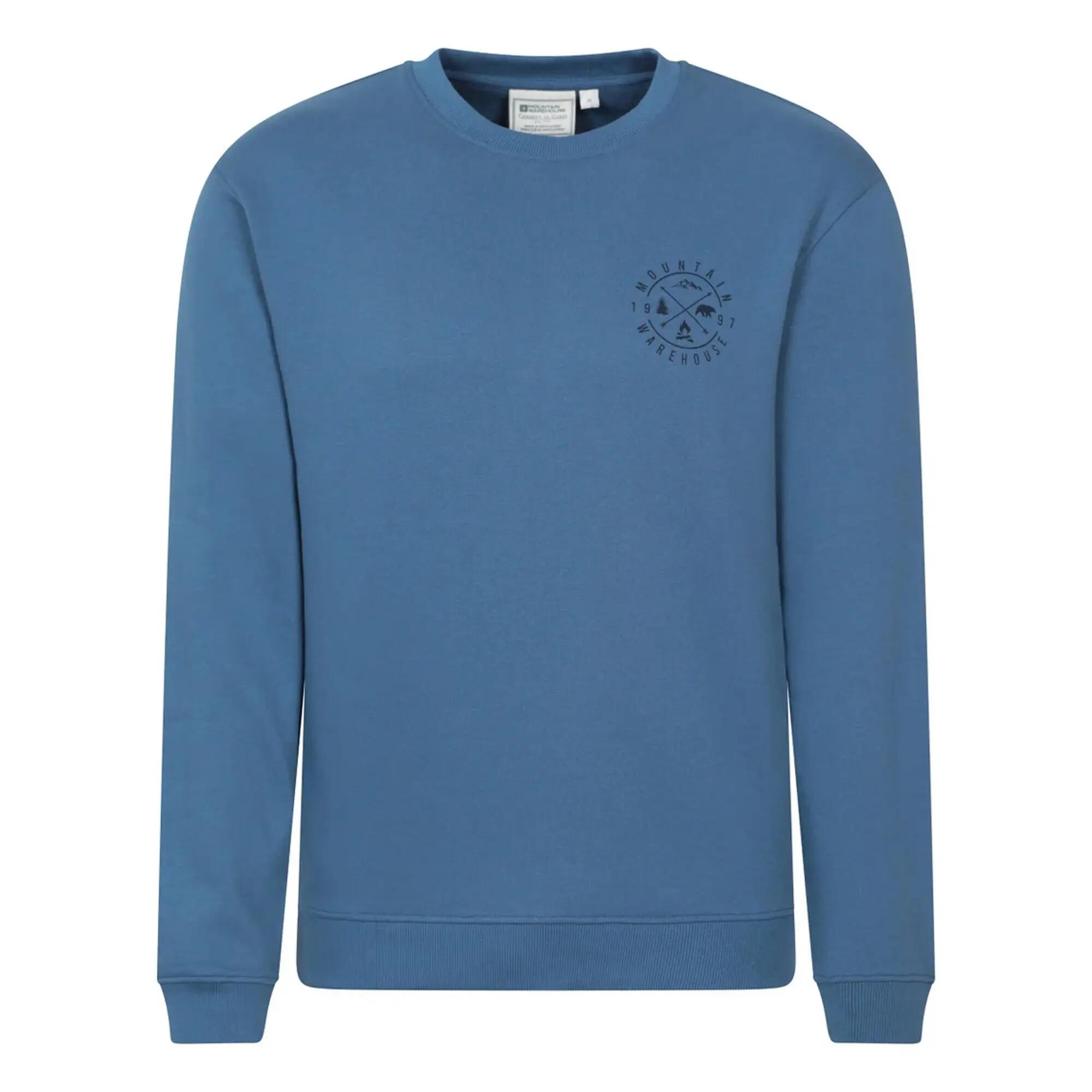 Mountain Warehouse Mens Mountain Crew Neck Sweatshirt