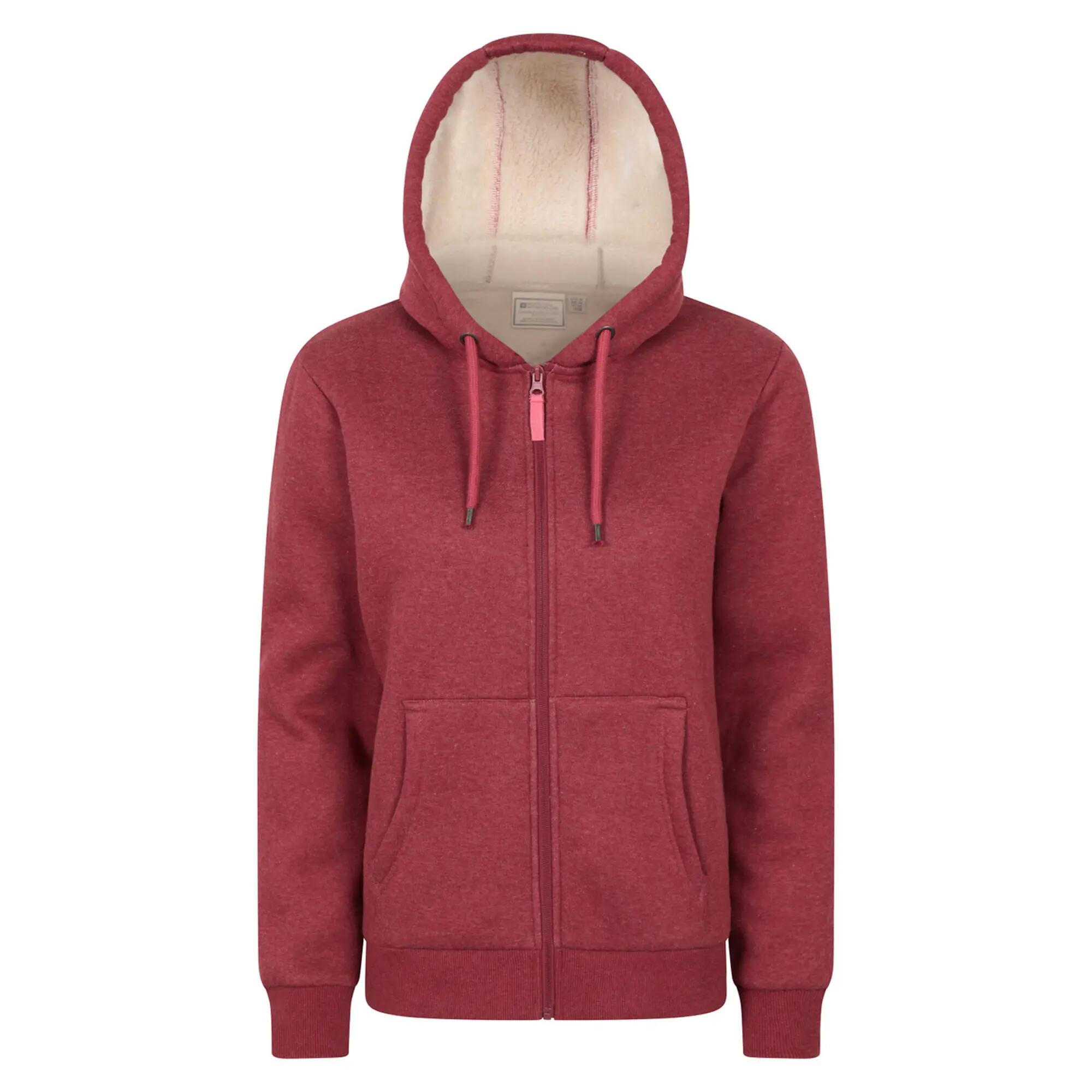 Mountain Warehouse Womens/Ladies Dalton Sherpa Lined Full Zip Hoodie