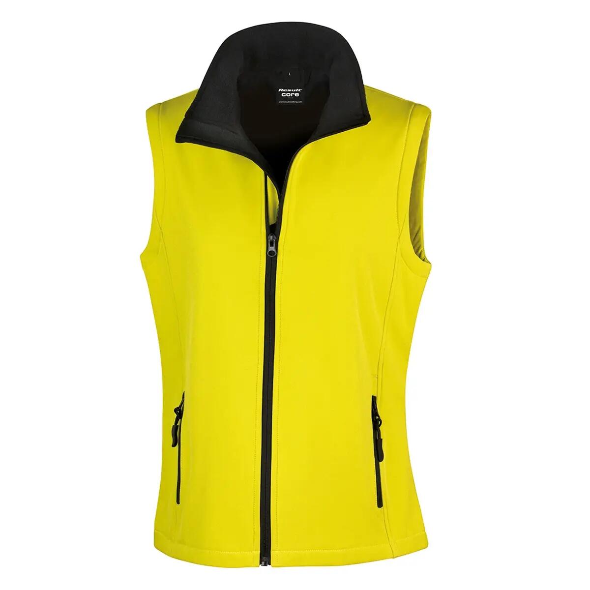 Result Womens/Ladies Softshell Body Warmer