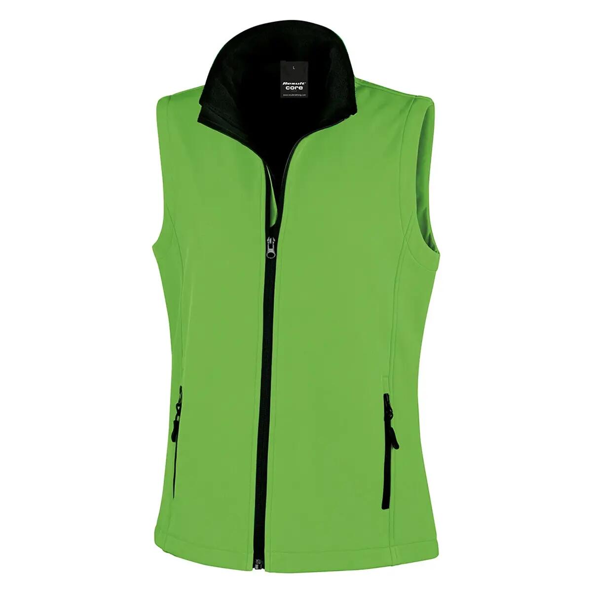 Result Womens/Ladies Softshell Body Warmer