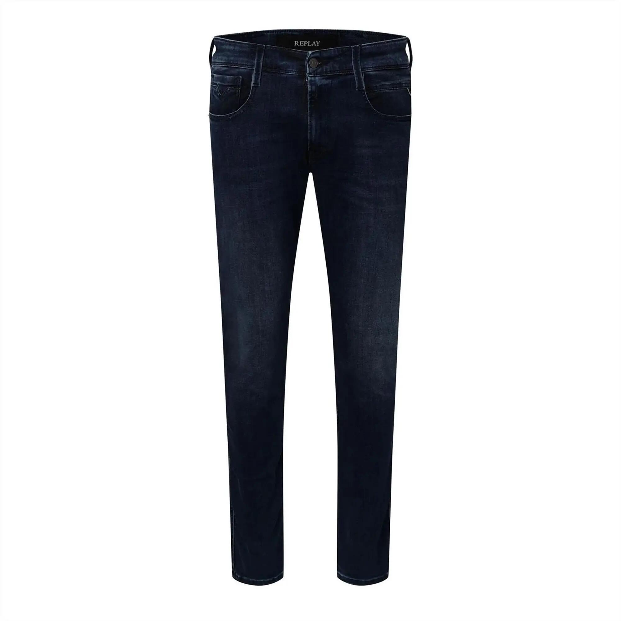 Replay Mens Anbass Denim Slim Jeans