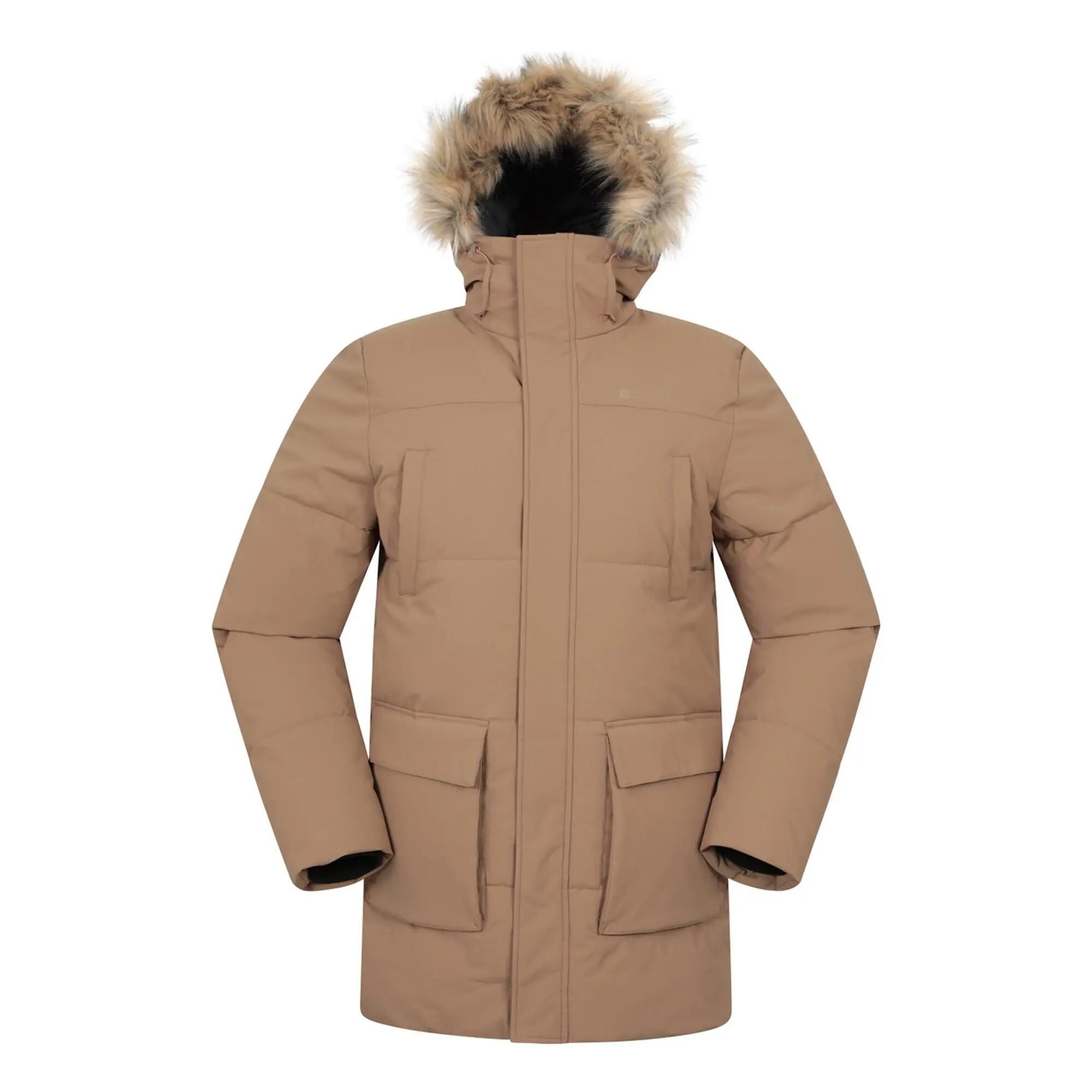 Mountain Warehouse Mens Fern Water Resistant Padded Parka