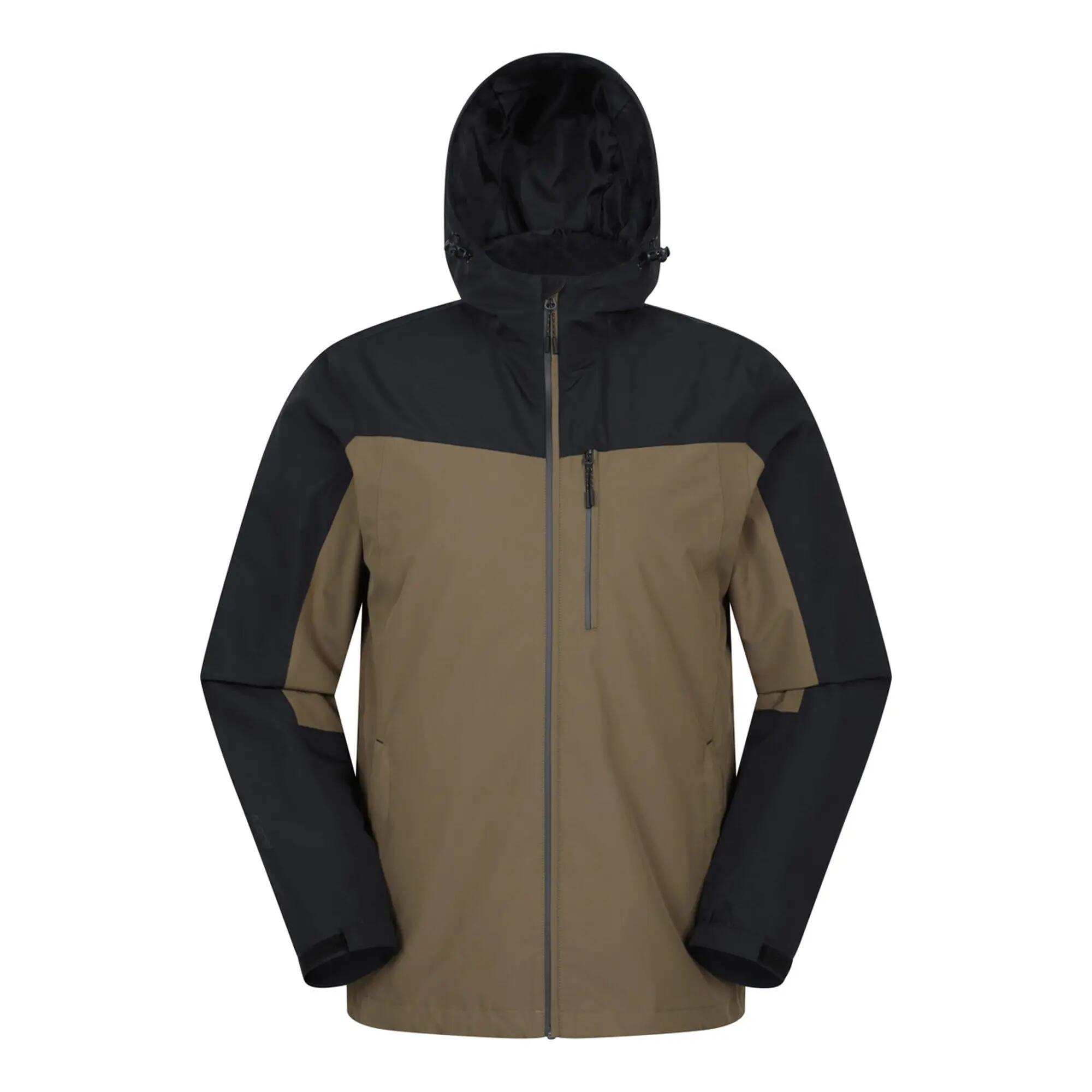 Mountain Warehouse Mens Brisk Extreme Colour Block Waterproof Jacket