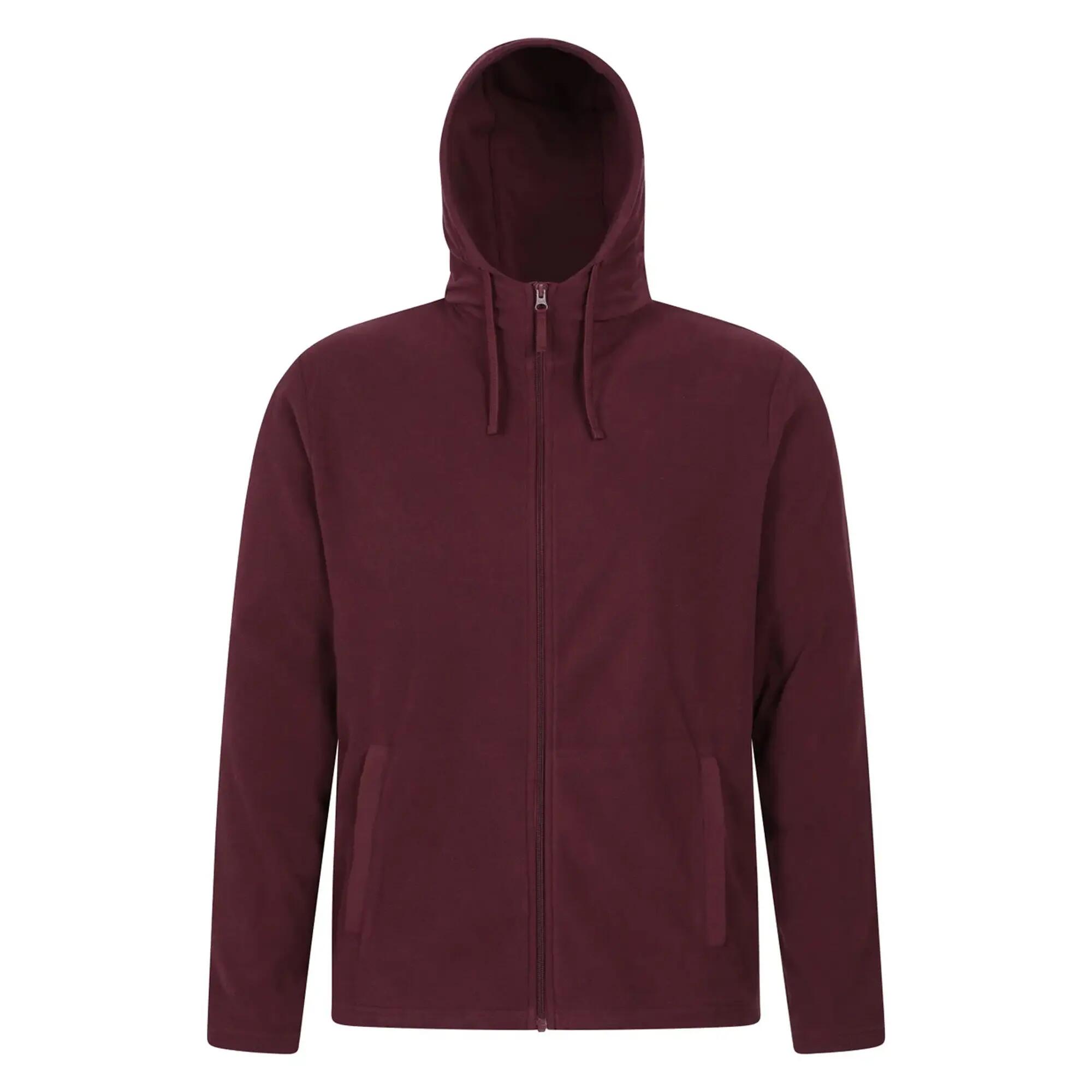 Mountain Warehouse Mens Camber Fleece Full Zip Hoodie