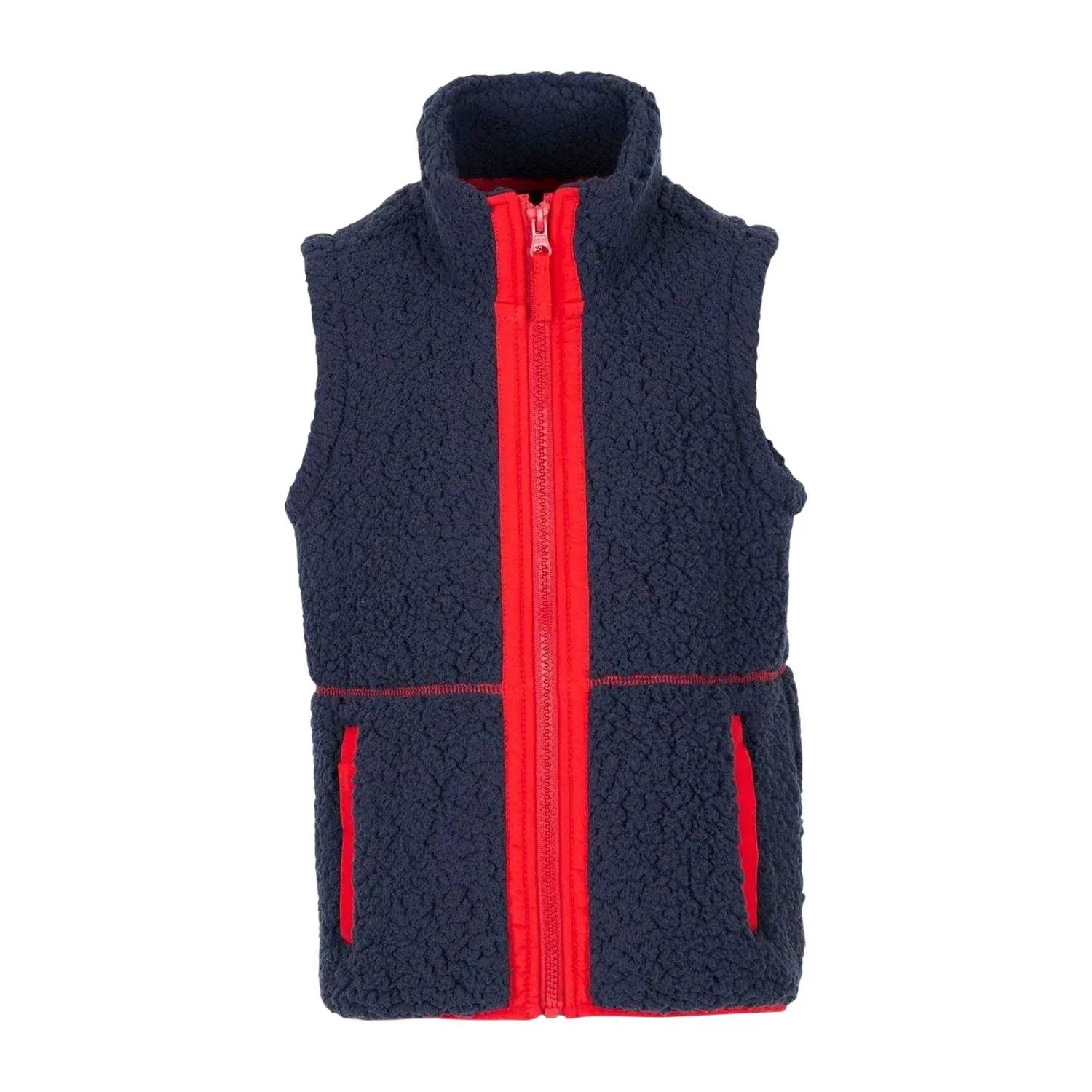 "Talant" Weste für , Fleece Kinder Marine 2/4