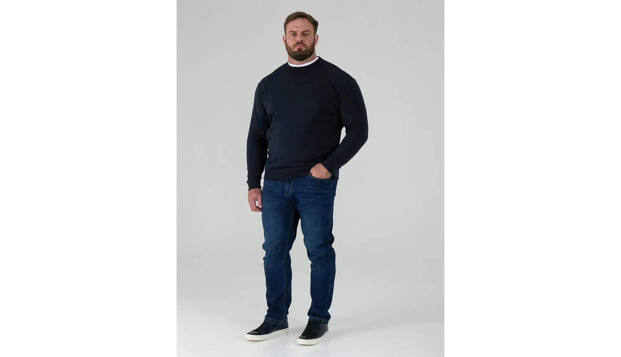 D555 Pull Col Rasducou Grande Taille ROCKFORD Homme (Gris) 5/7