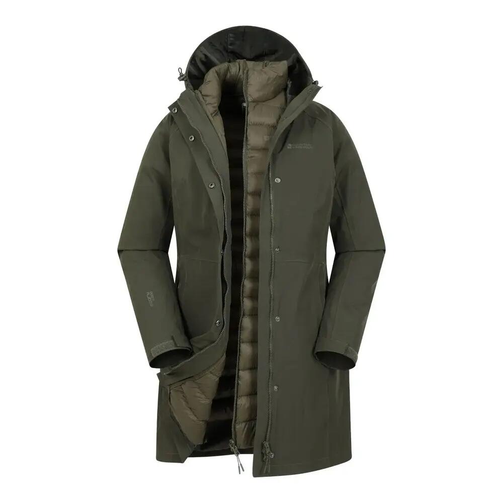 Mountain Warehouse Womens/Ladies Alaskan Long 3 in 1 Jacket