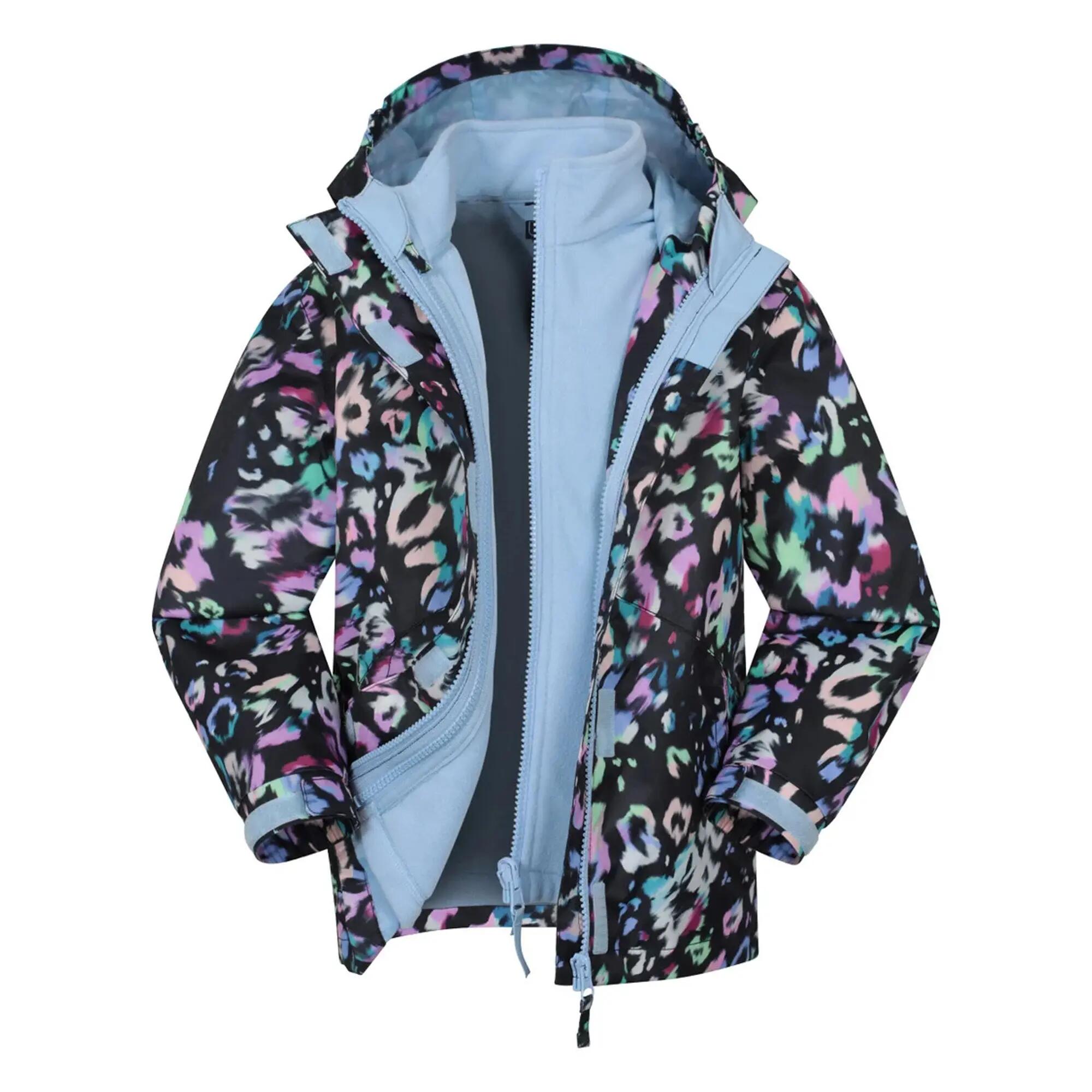 Mountain Warehouse Childrens/Kids Aries Printed 3 in 1 Jacket