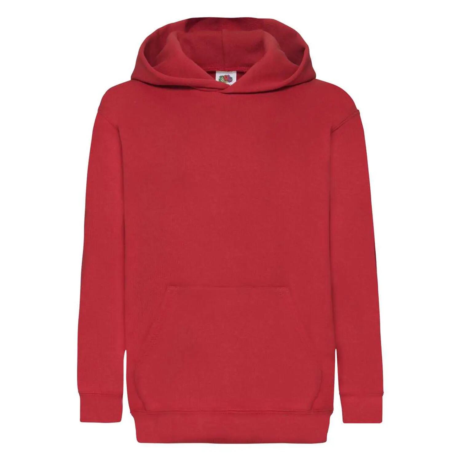 Fruit of the Loom Childrens/Kids Classic Hooded Sweatshirt